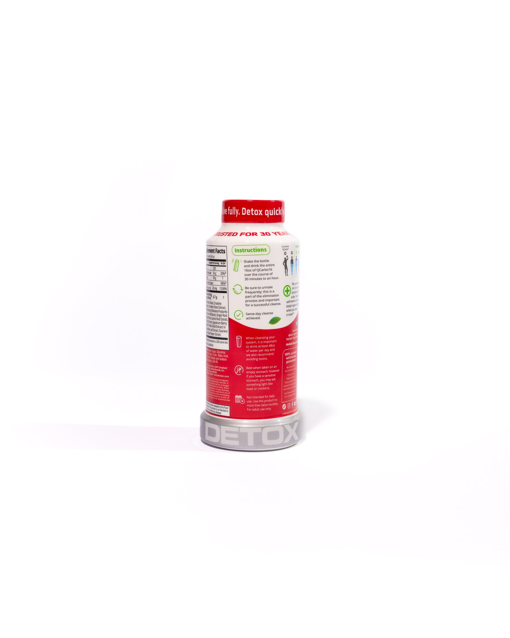 Herbal Clean - QCarbo - 1 Step Maximum Cleanse