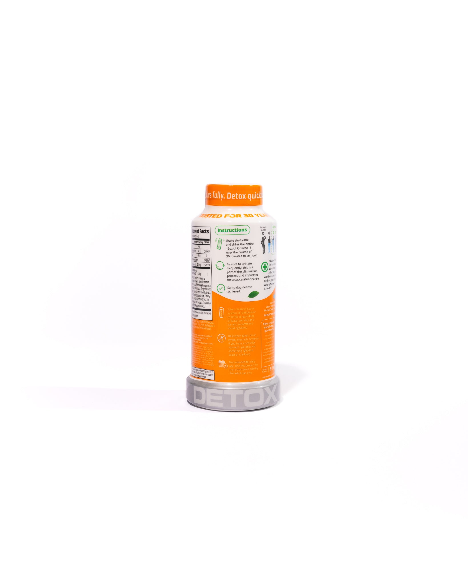 Herbal Clean - QCarbo - 1 Step Maximum Cleanse