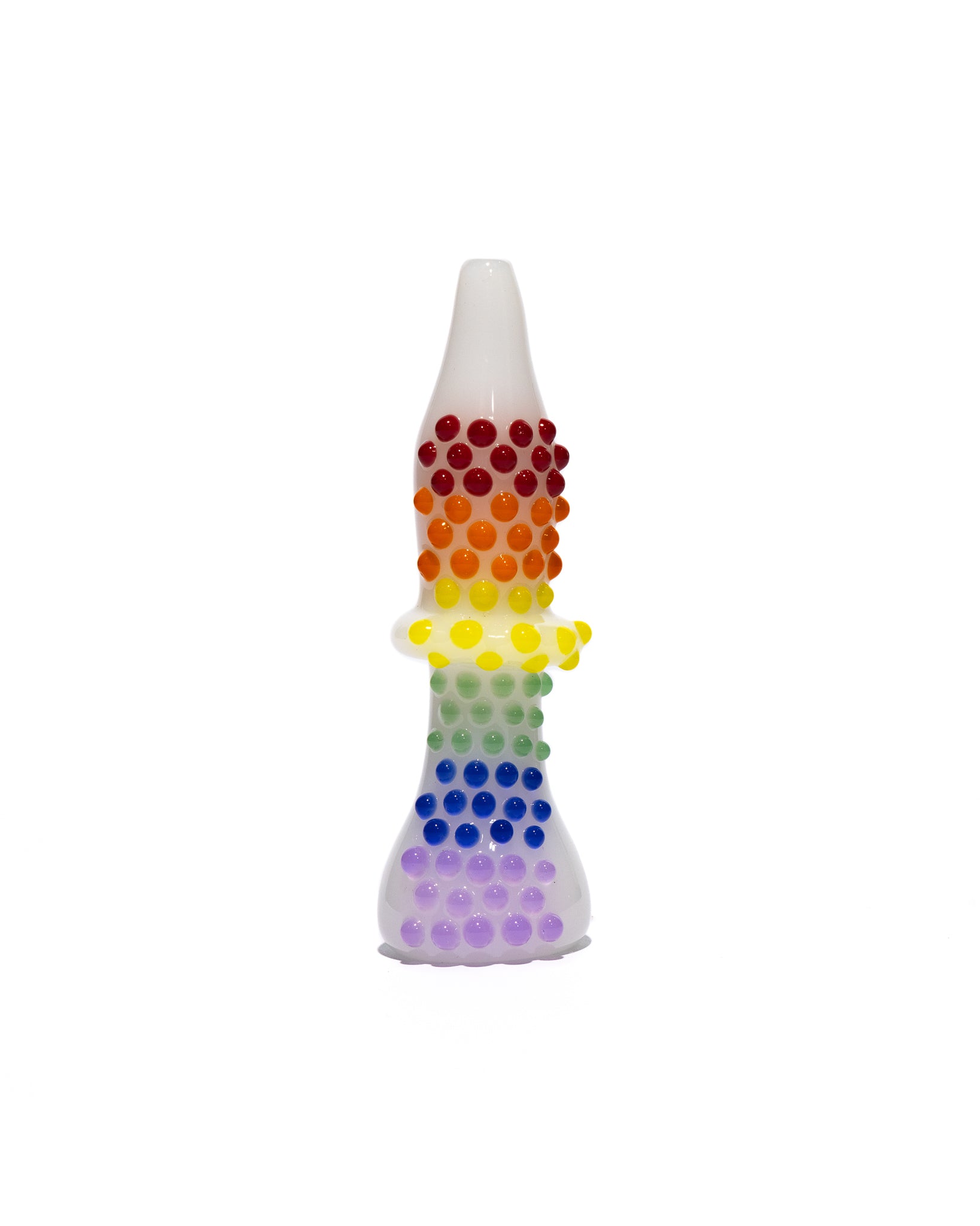 Waynes Glass - Chillum - Rainbow Dot