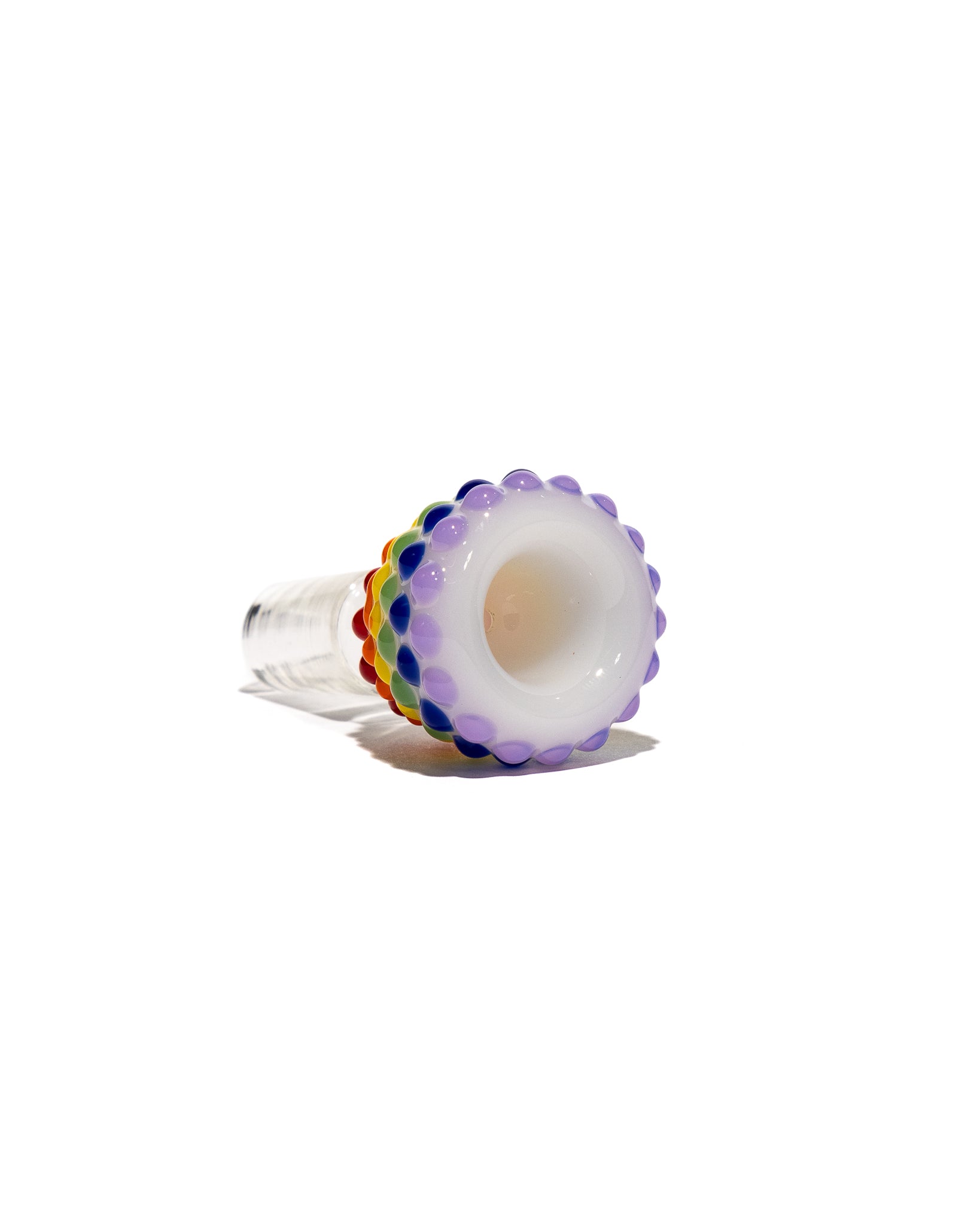 Waynes Glass - Rainbow Dot Slide