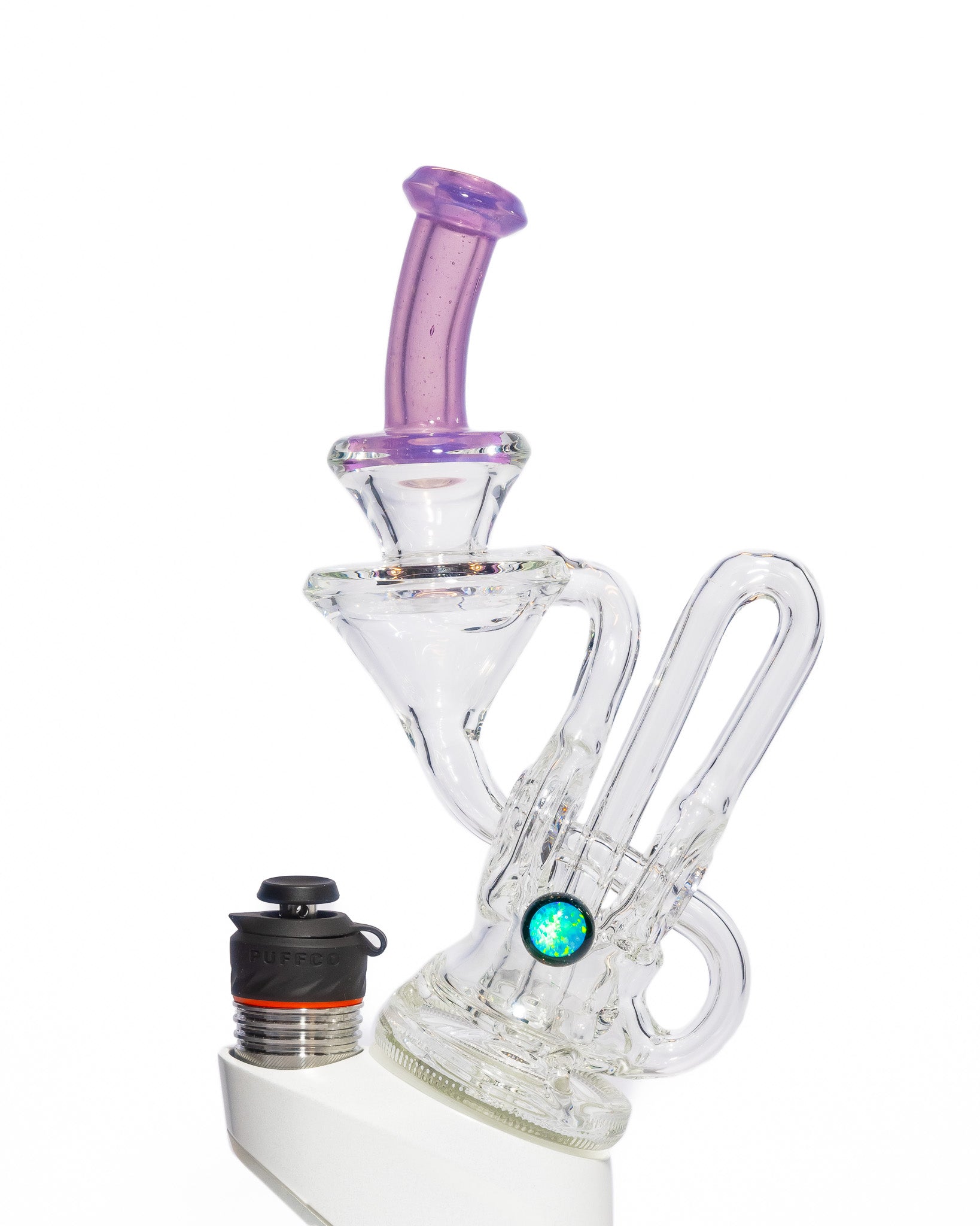Mac White Glass - Puffco Infinity Recycler - Potion (CFL)
