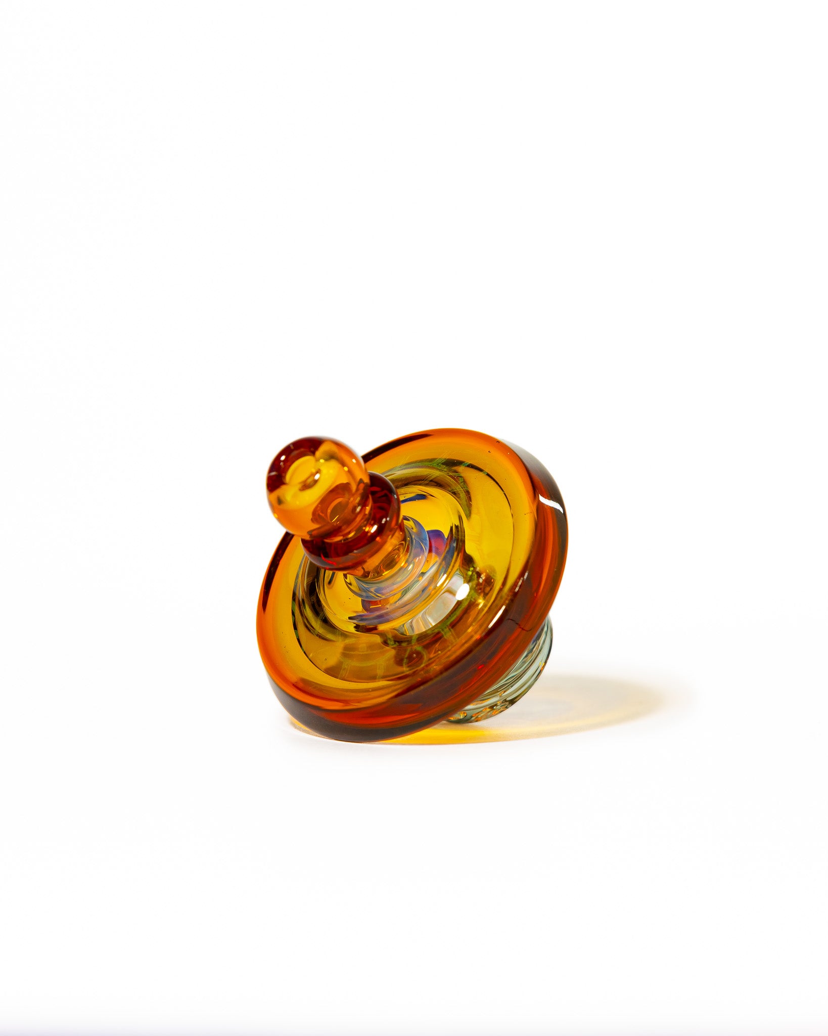 Mothership Glass - Amber Spinner Cap