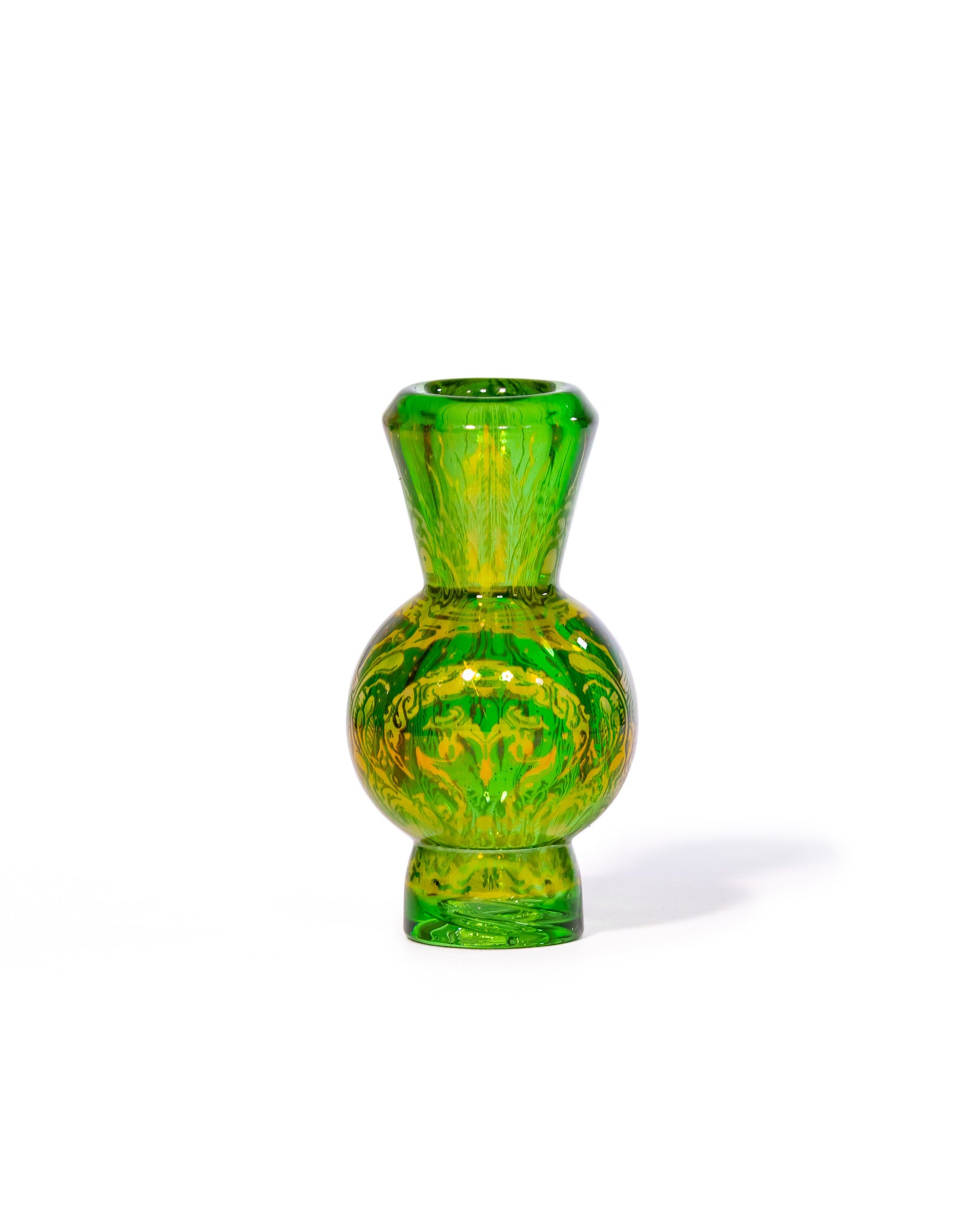 Mothership Glass - Hologram Bubble Cap - Green