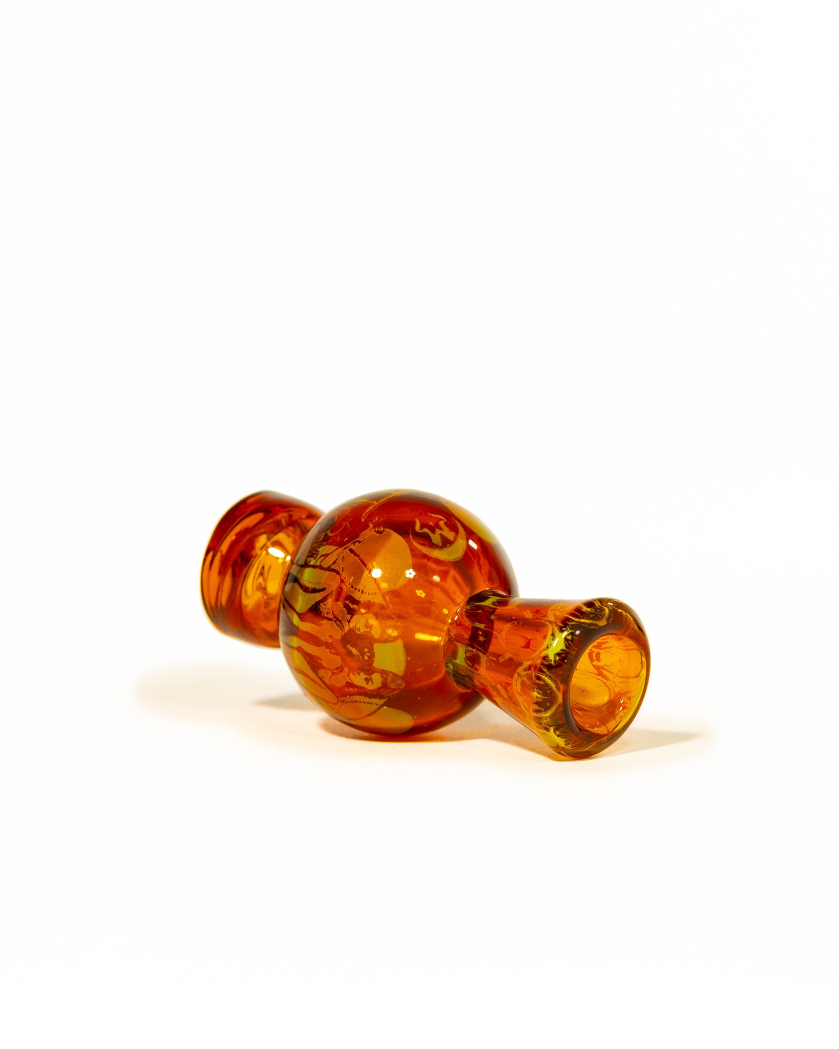 Mothership Glass - Hologram Bubble Cap - Amber