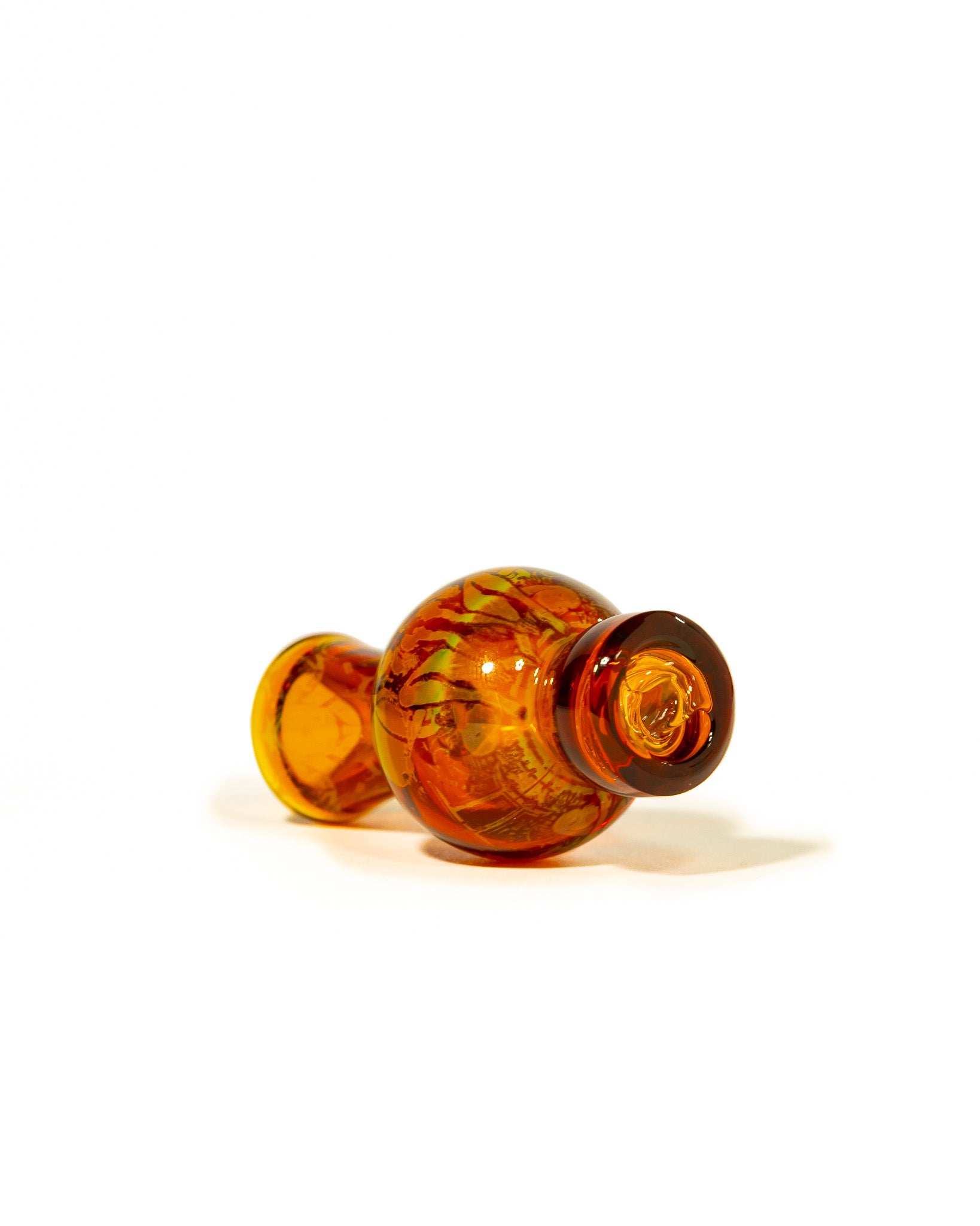 Mothership Glass - Hologram Bubble Cap - Amber