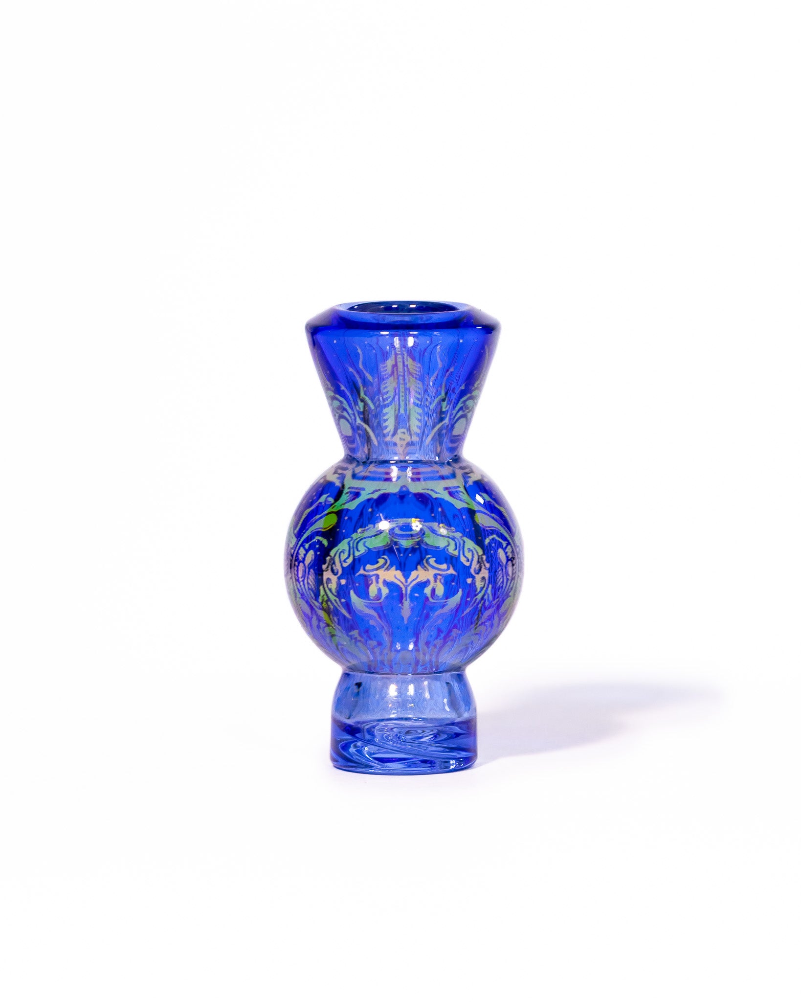 Mothership Glass - Hologram Bubble Cap - Blue