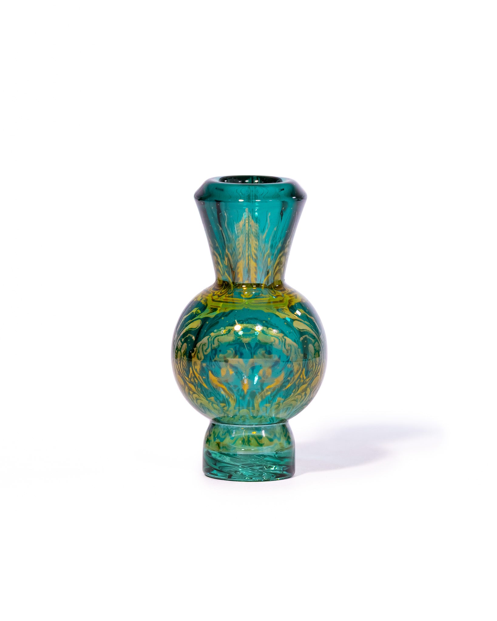 Mothership Glass - Hologram Bubble Cap - Turquoise