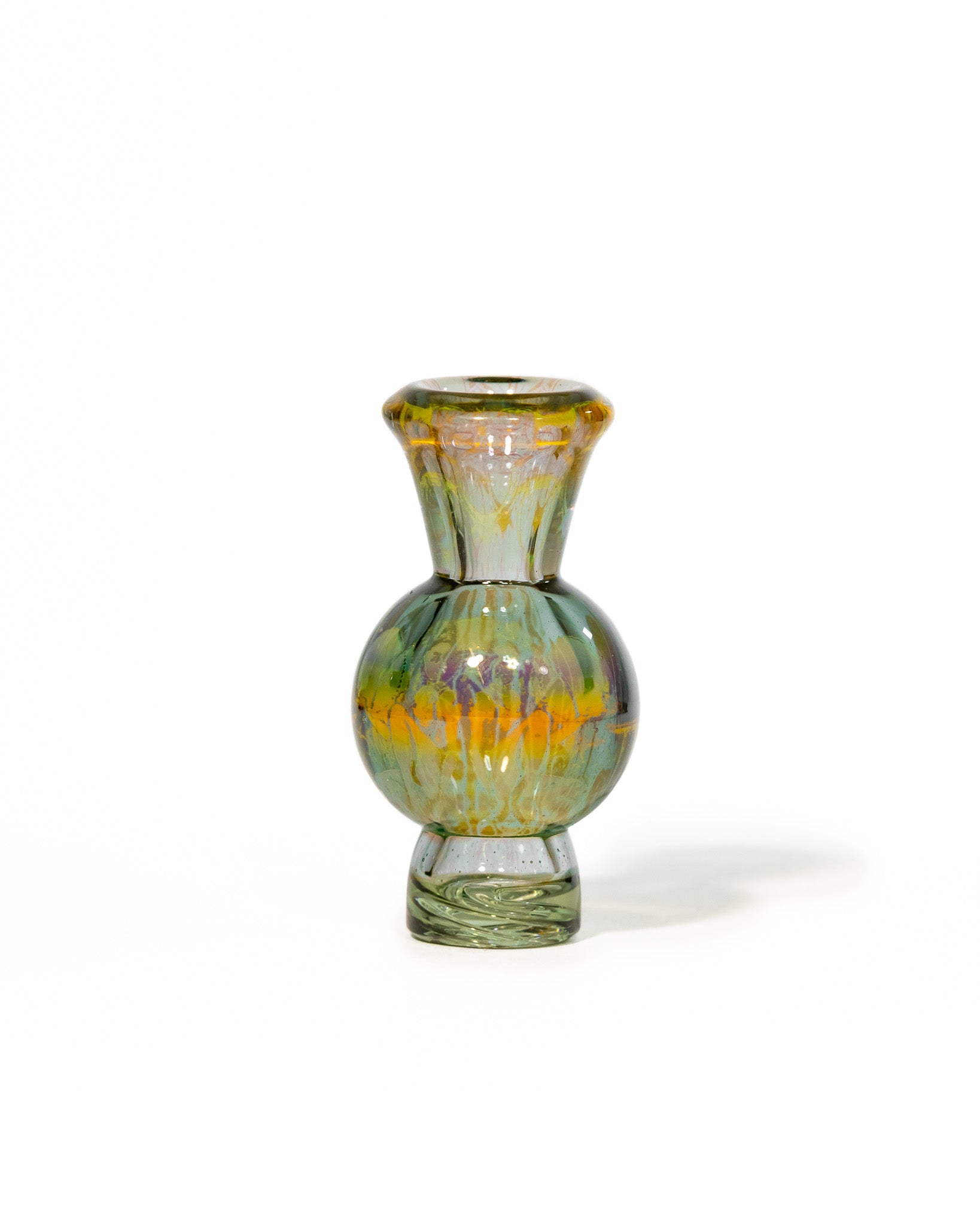 Mothership Glass - Hologram Bubble Cap - Smoke