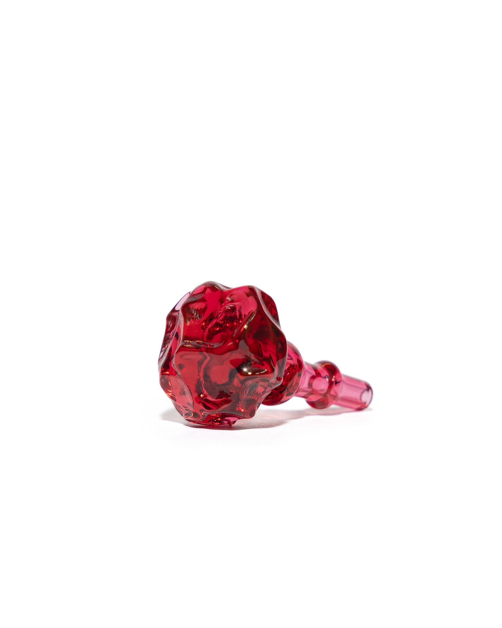 Soup Glass - Puffco Rock Toggle - Gold Ruby