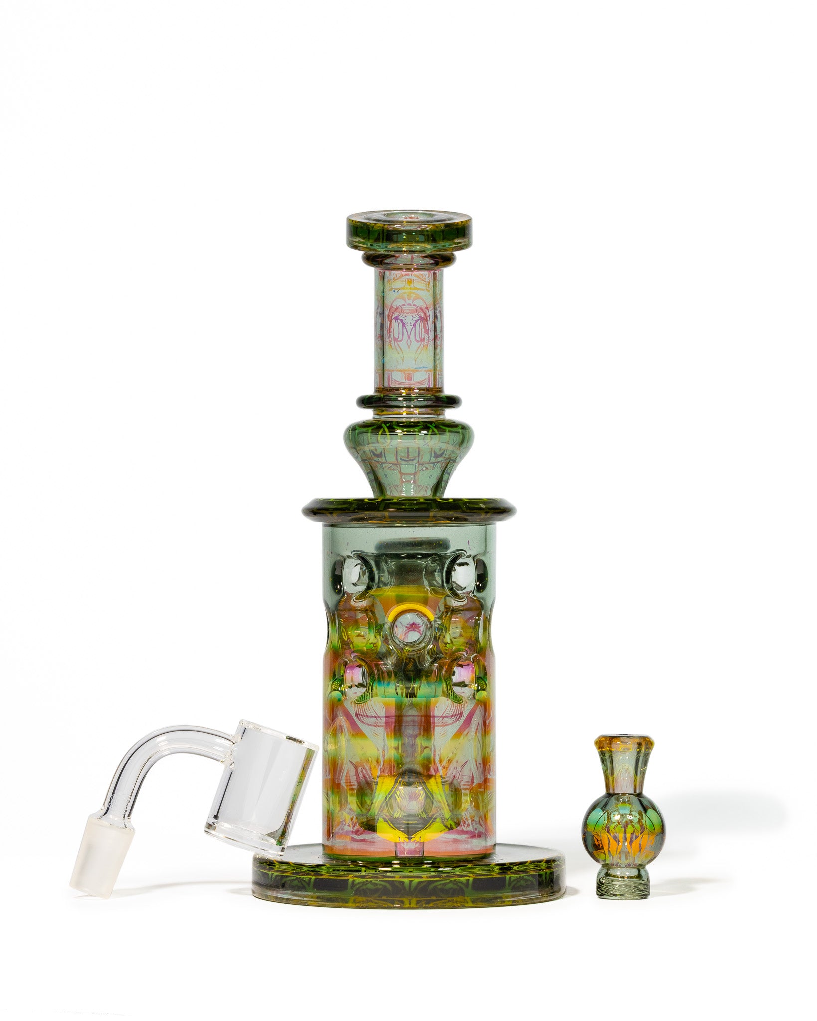 Mothership Glass - Gemini Series - Straight Fab Jammer (CFL)