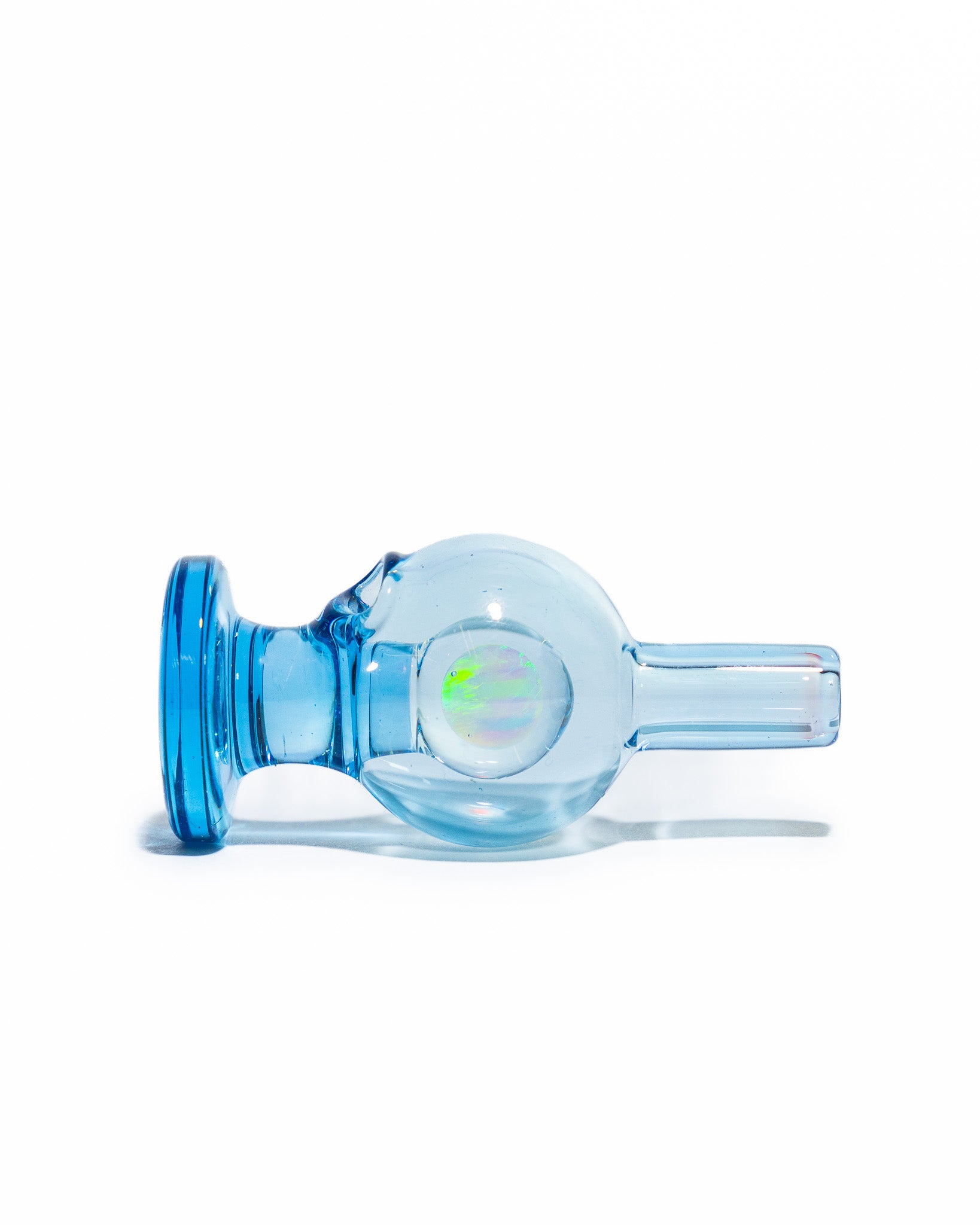 Soup Glass - 6mm Bubble Cap - Light Blue