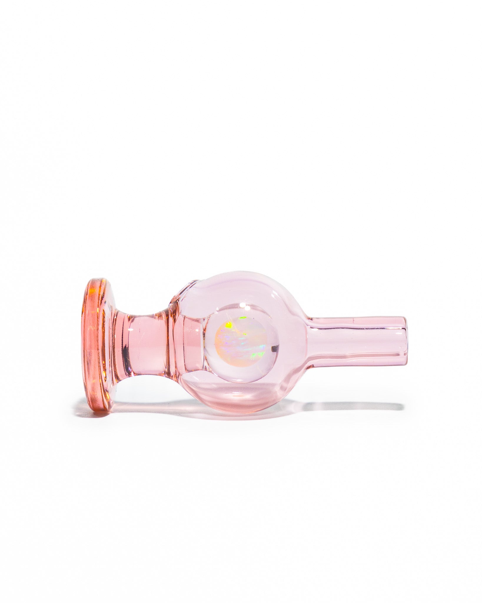 Soup Glass - 6mm Bubble Cap - Light Pink