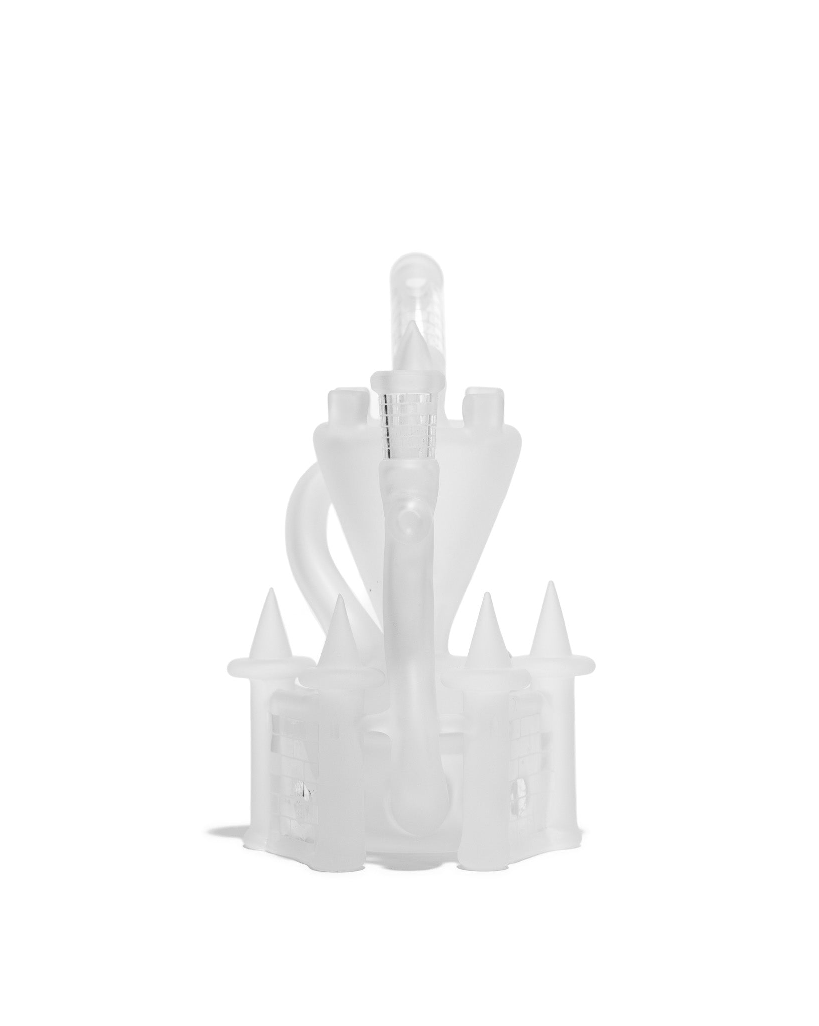 Jebb Glass - Klein Castle Recycler - Frosted