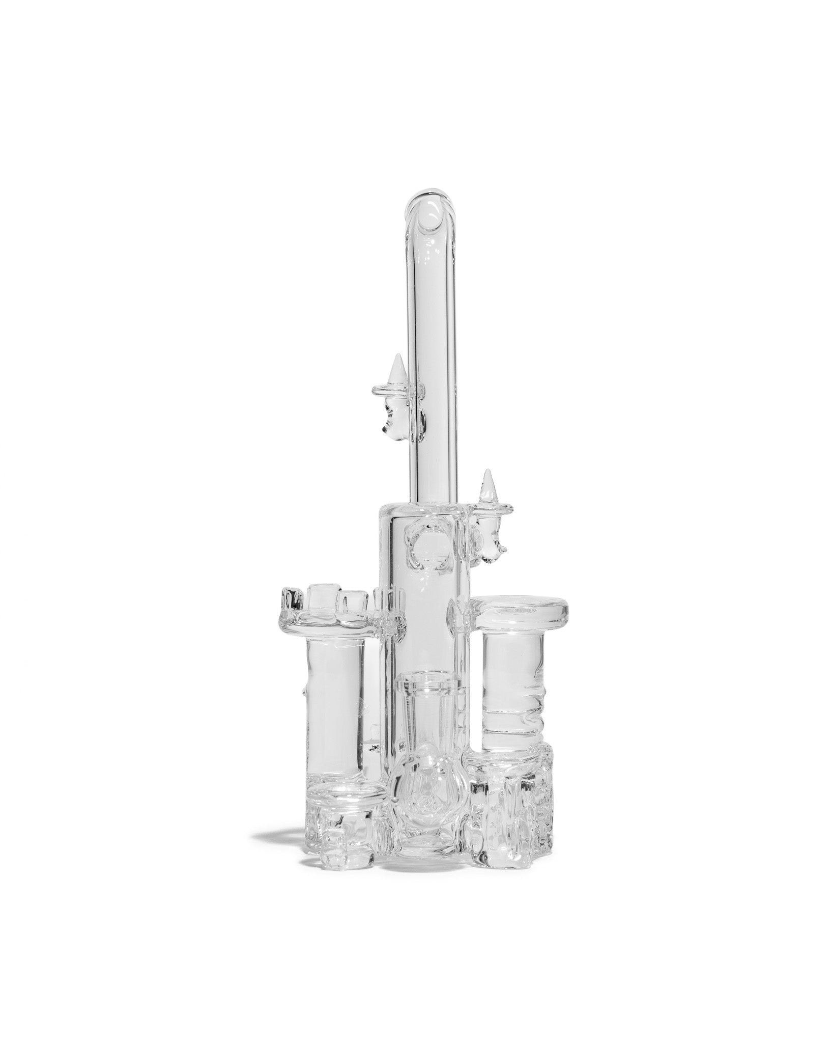 Jebb Glass - Mini Castle Jammer - Clear