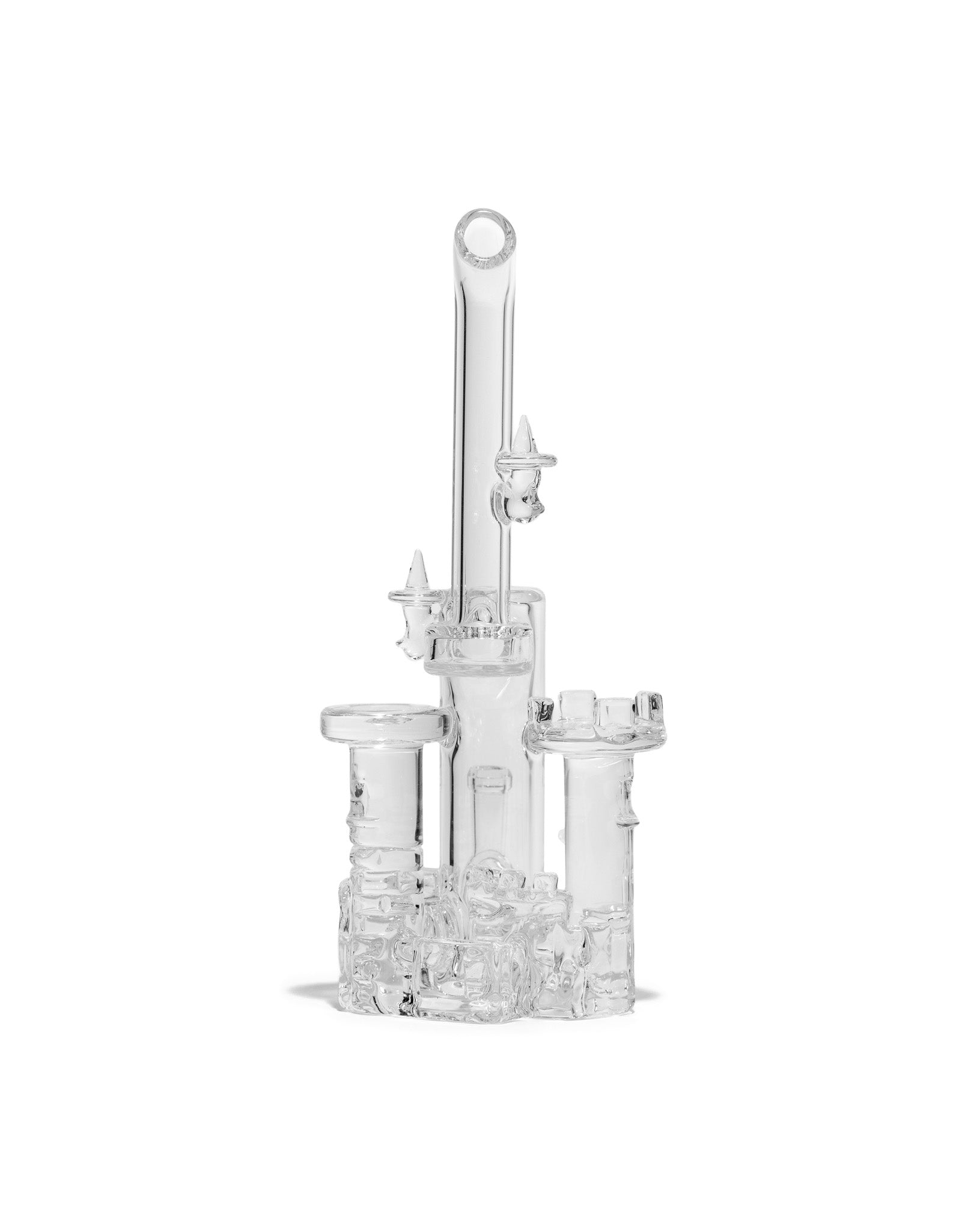 Jebb Glass - Mini Castle Jammer - Clear