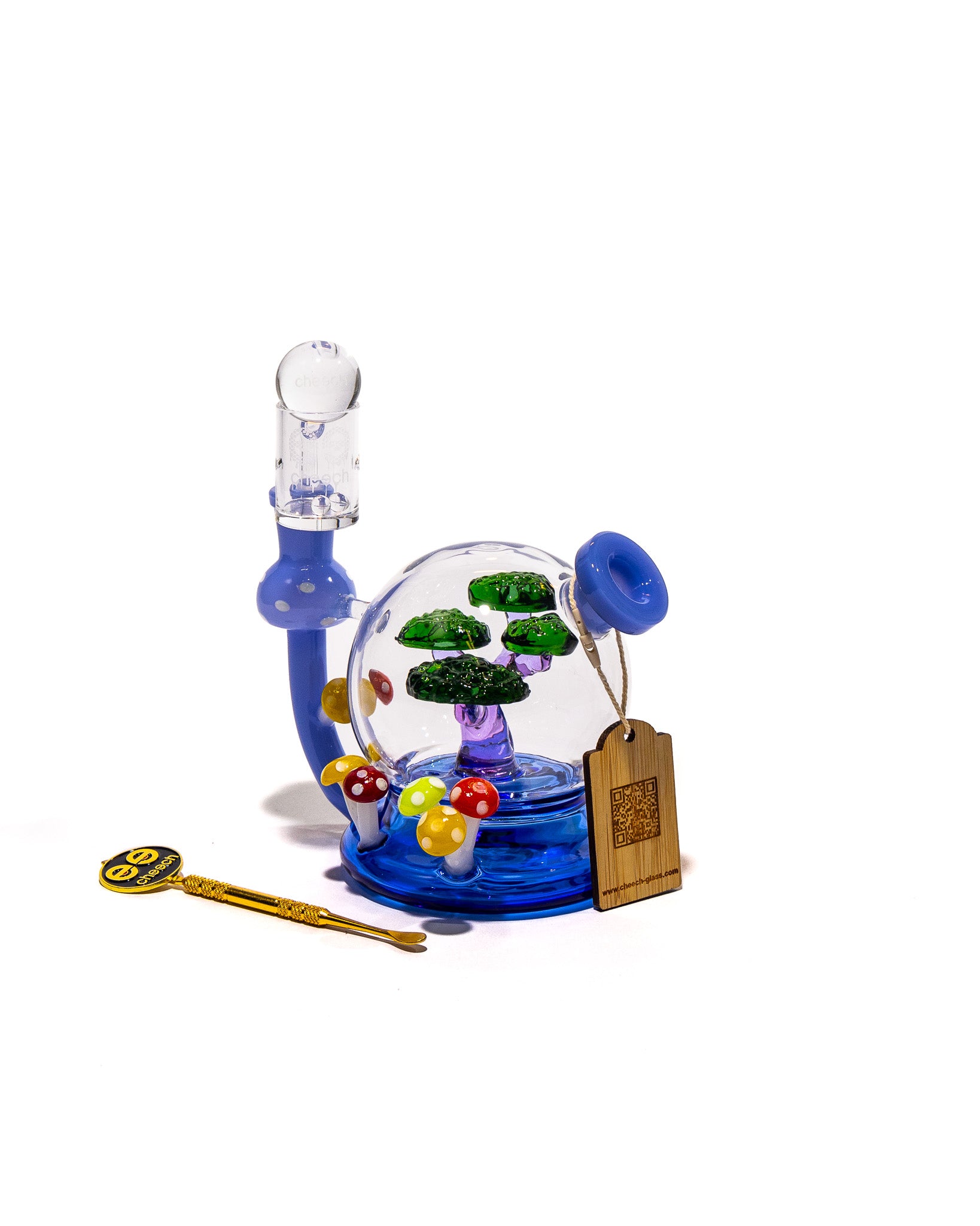 Cheech Glass - Forbidden Jungle Rig (Blue)