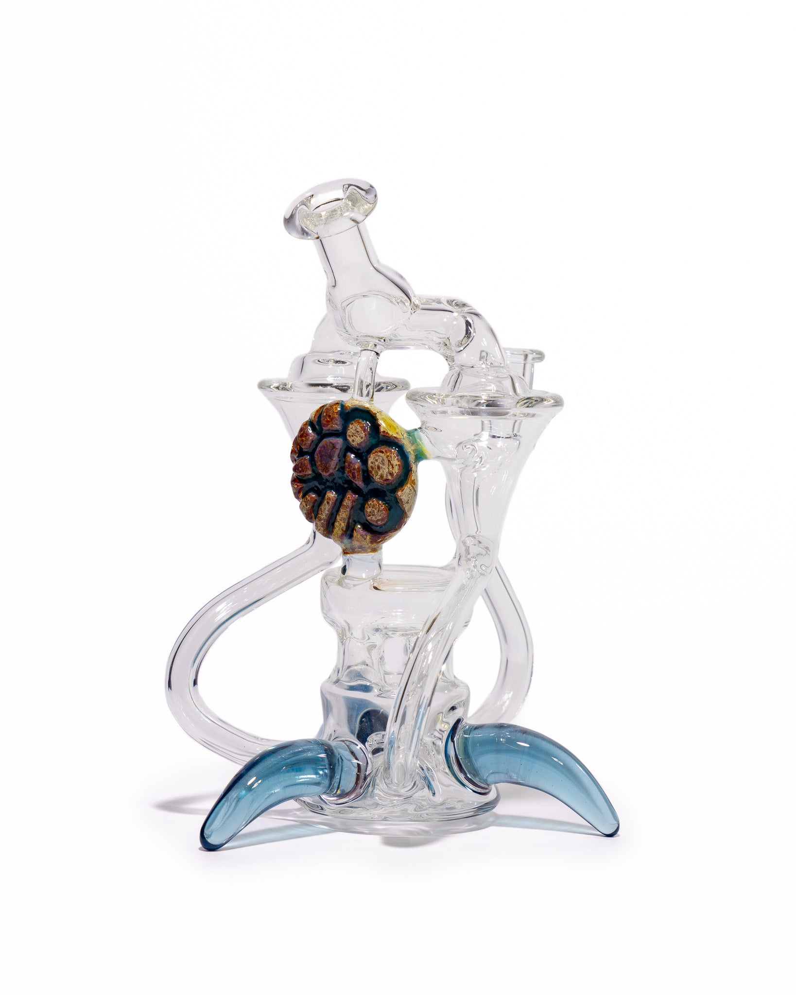 Prophecy Glass - Dual Uptake Recycler - Clear/Blue