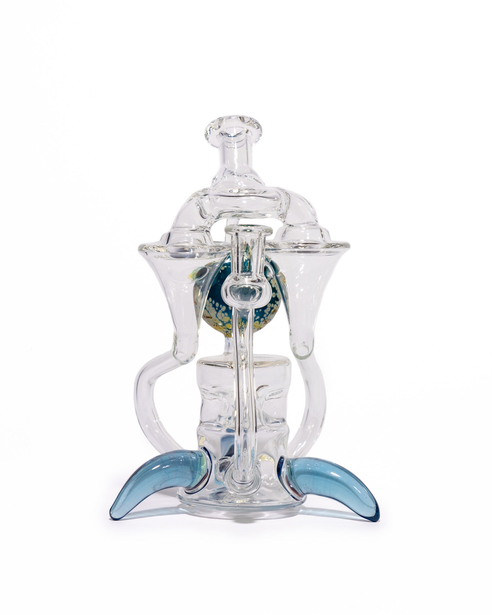 Prophecy Glass - Dual Uptake Recycler - Clear/Blue