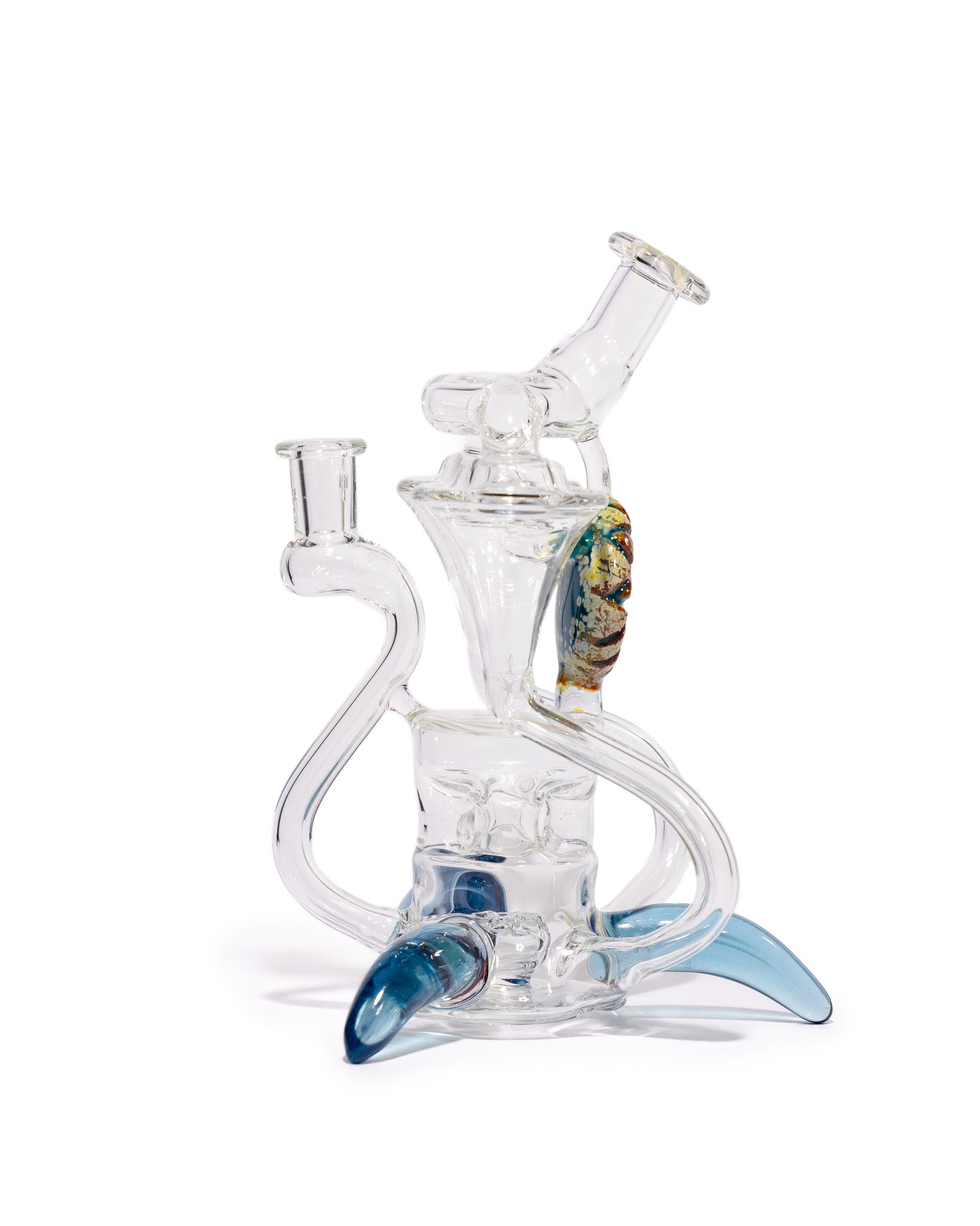 Prophecy Glass - Dual Uptake Recycler - Clear/Blue
