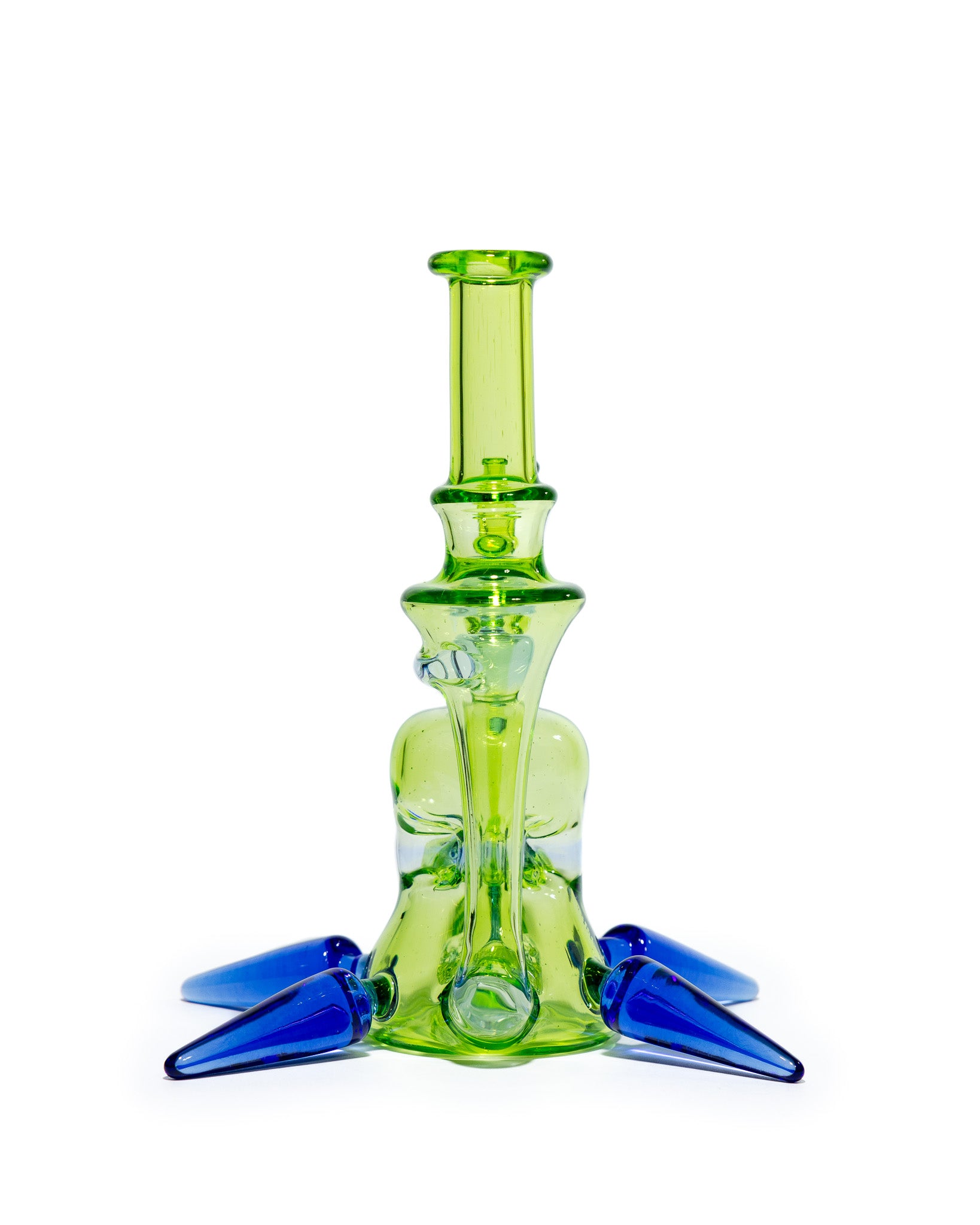 Prophecy Glass - Single Uptake Recycler - Atlantis/Blue