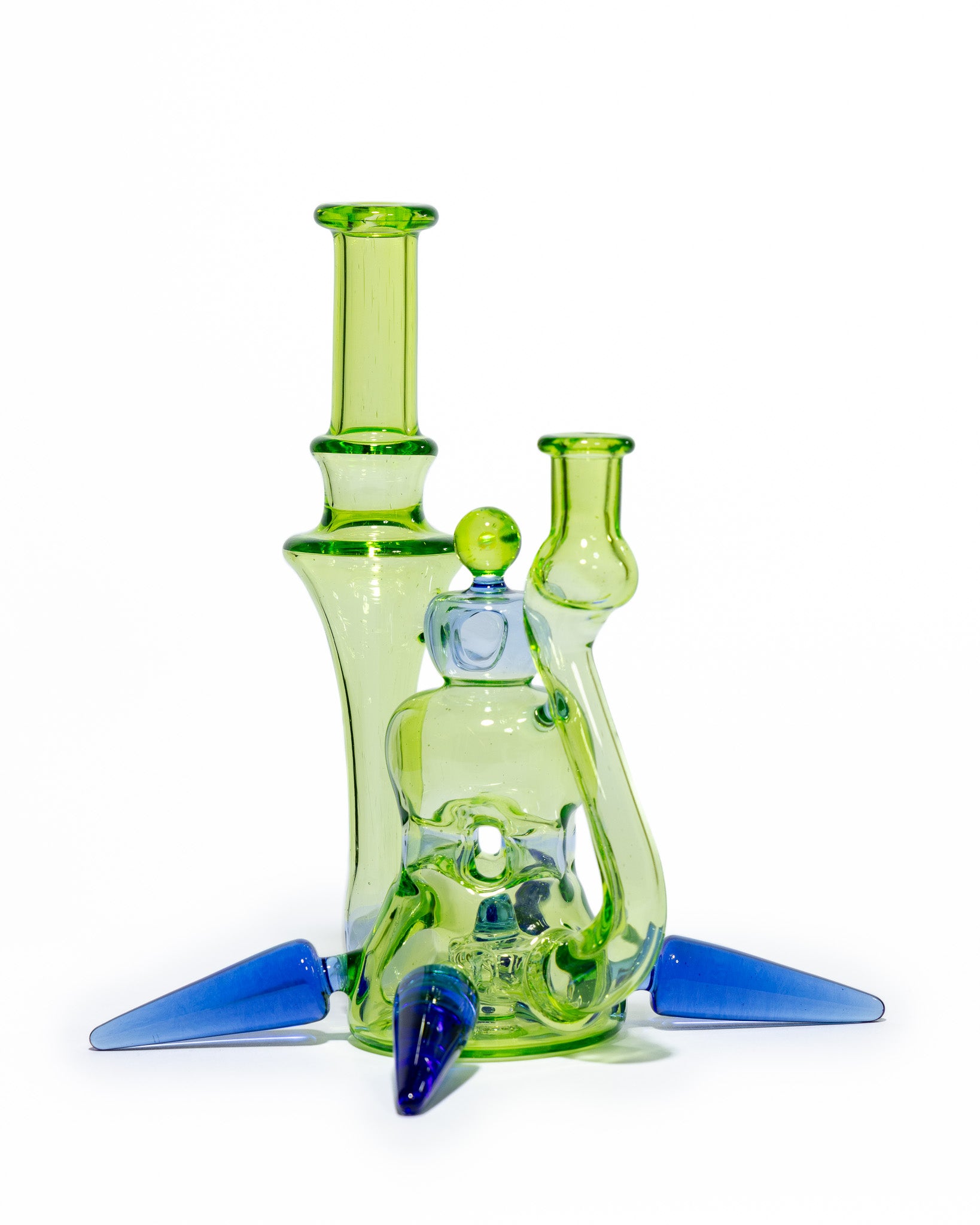 Prophecy Glass - Single Uptake Recycler - Atlantis/Blue