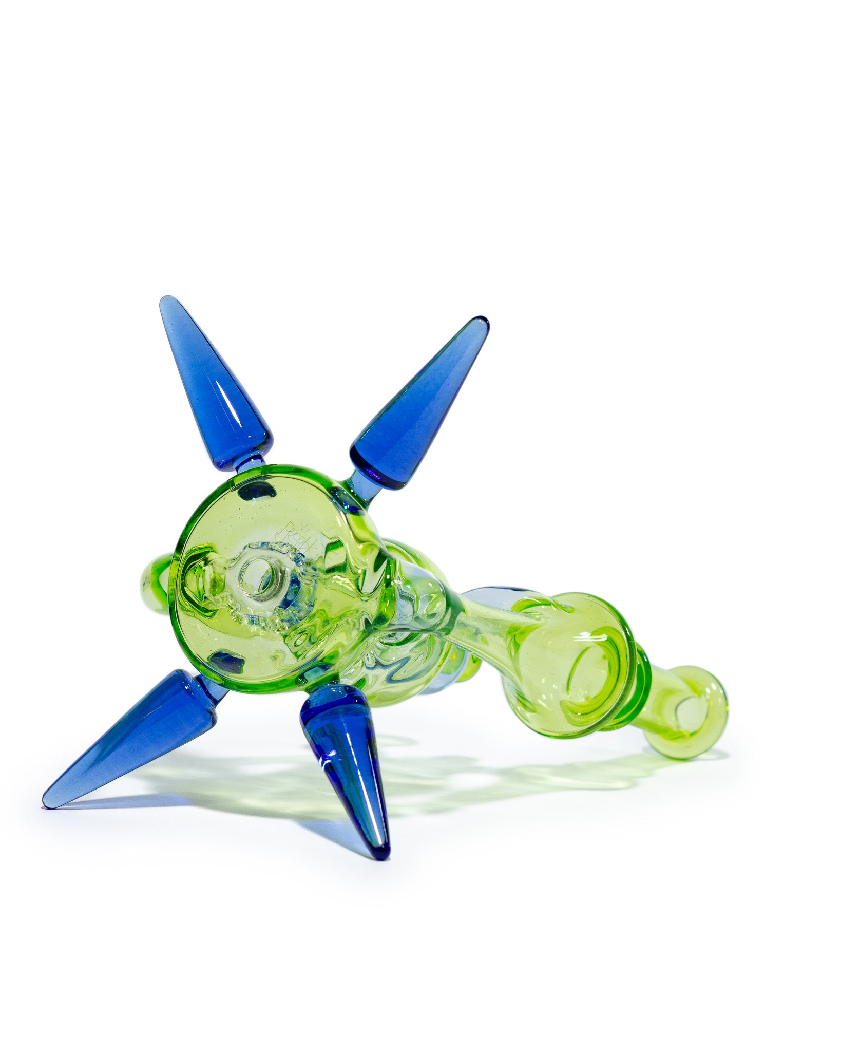 Prophecy Glass - Single Uptake Recycler - Atlantis/Blue