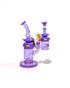 Cheech Glass - Duck Bong w/ Matching Ash Catcher (Purple)