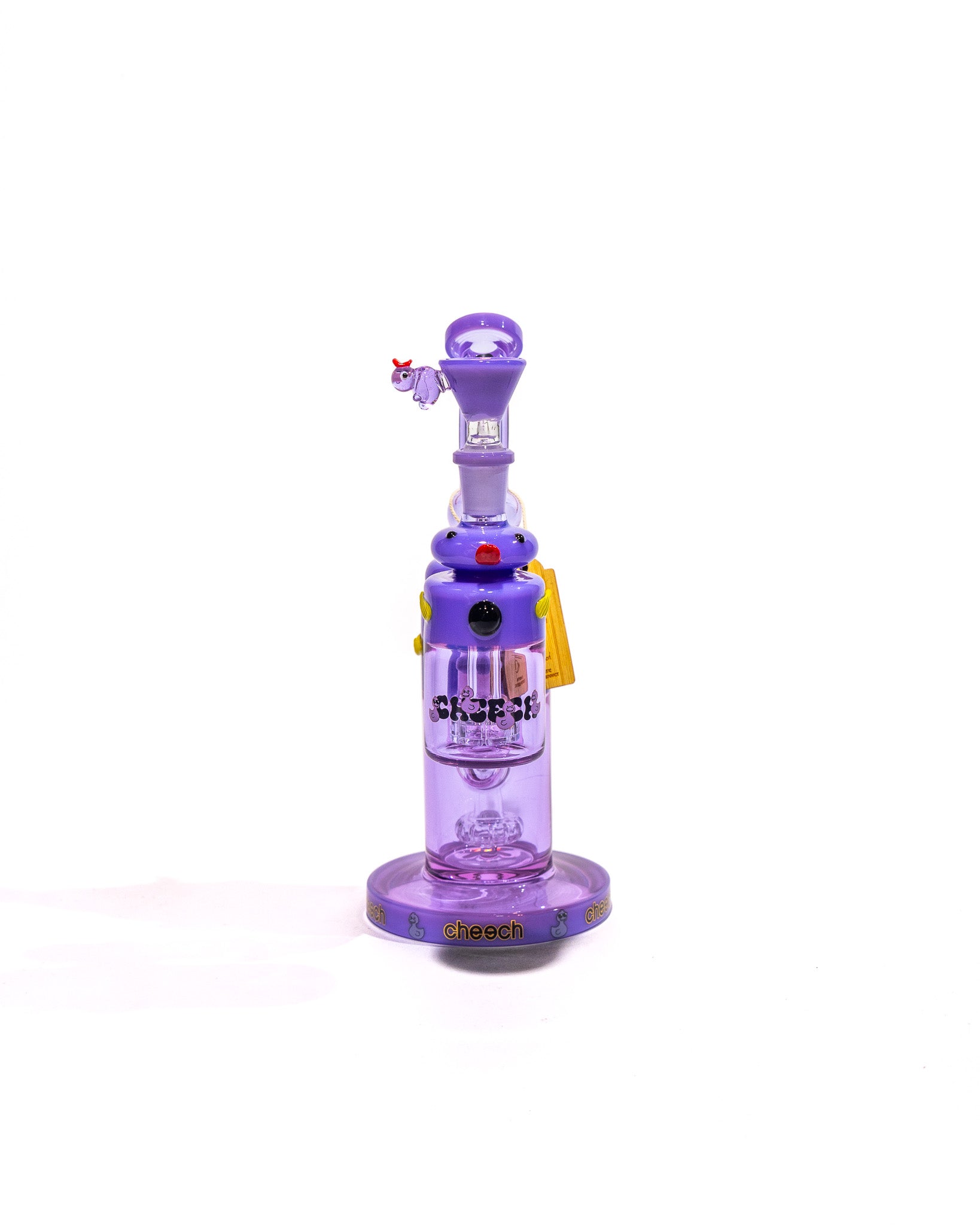 Cheech Glass - Duck Bong w/ Matching Ash Catcher (Purple)