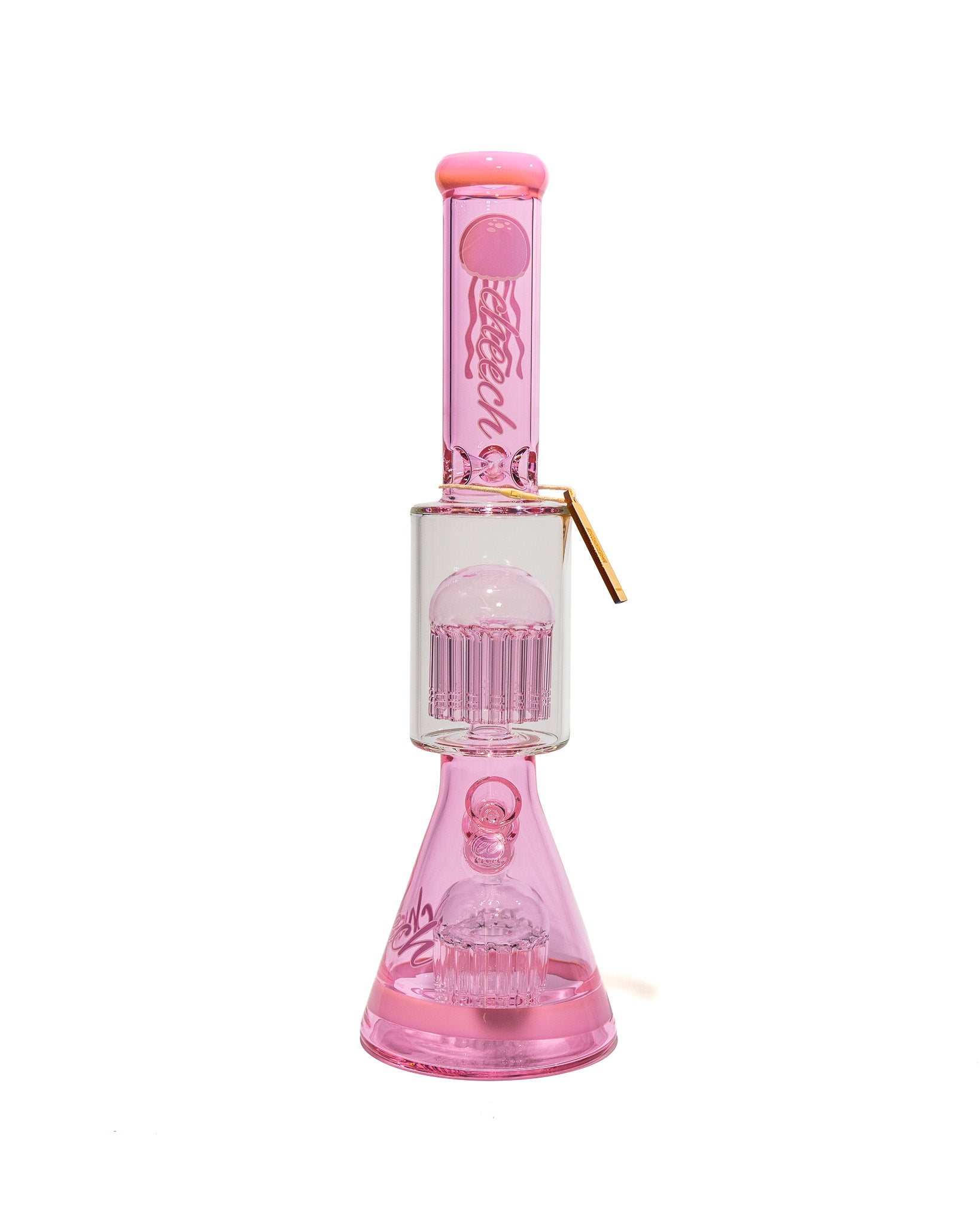 Cheech Glass - Double Trouble (Pink)