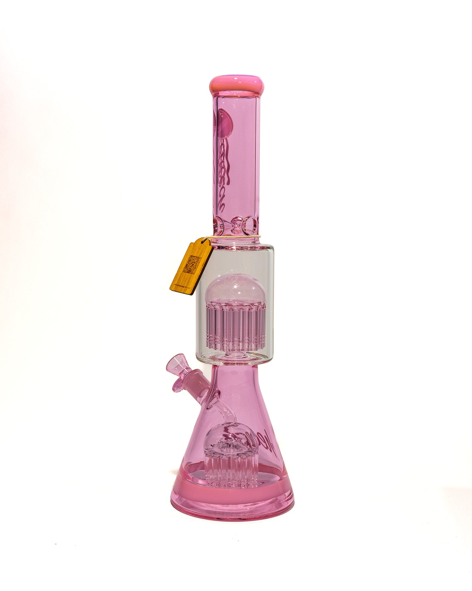 Cheech Glass - Double Trouble (Pink)