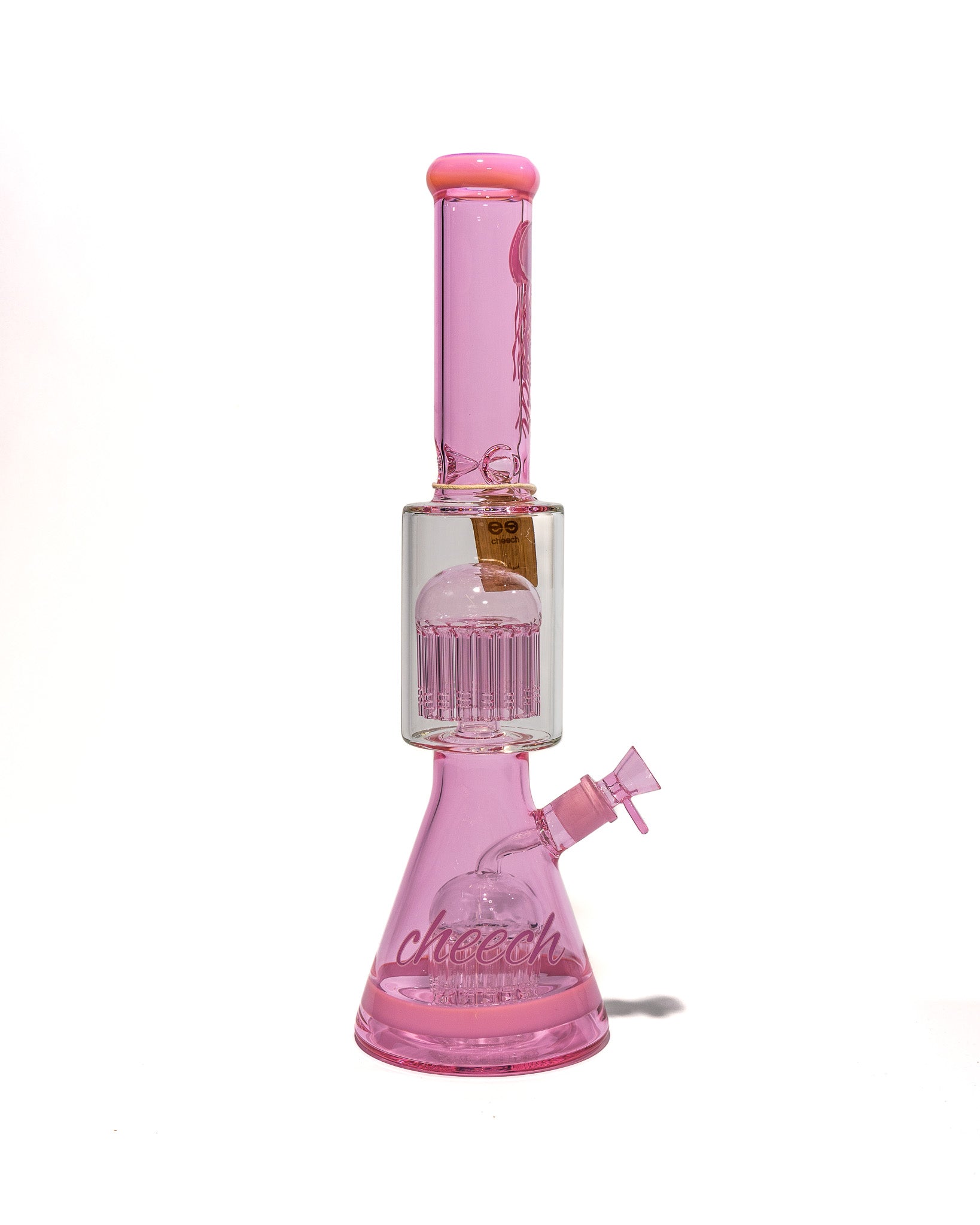 Cheech Glass - Double Trouble (Pink)