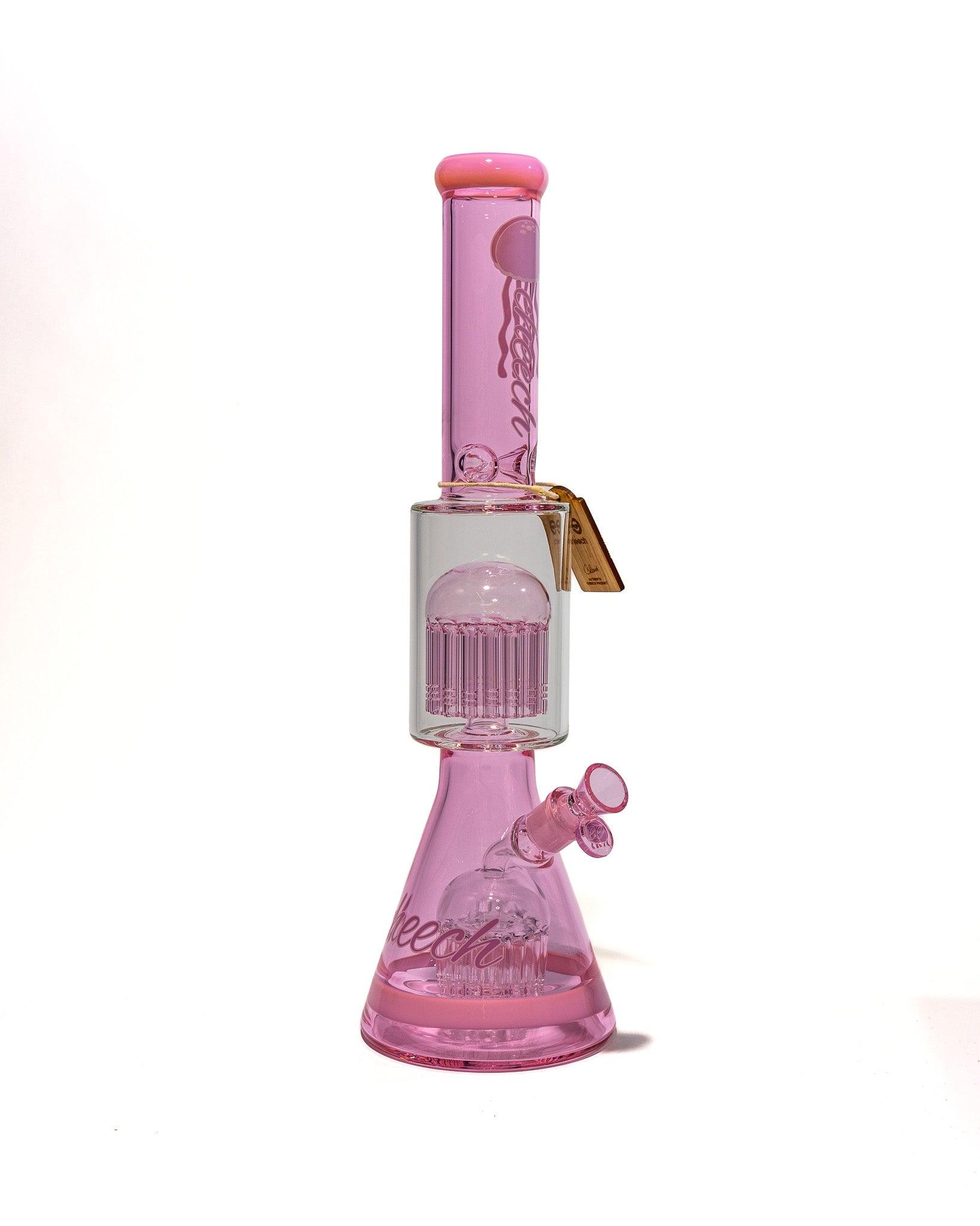 Cheech Glass - Double Trouble (Pink)