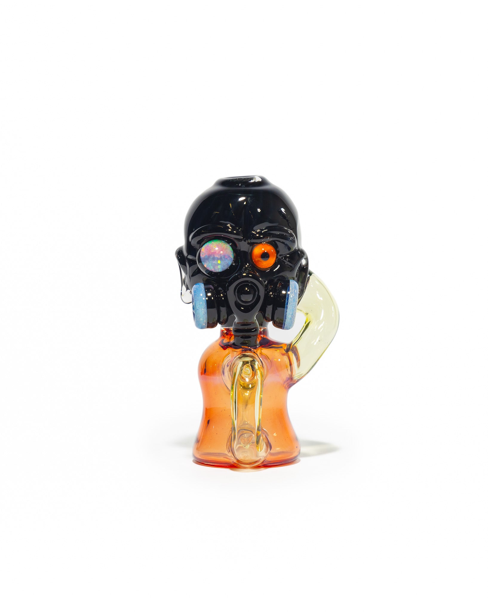 Mango Glass - Engineer Recycler - Blue & Orange