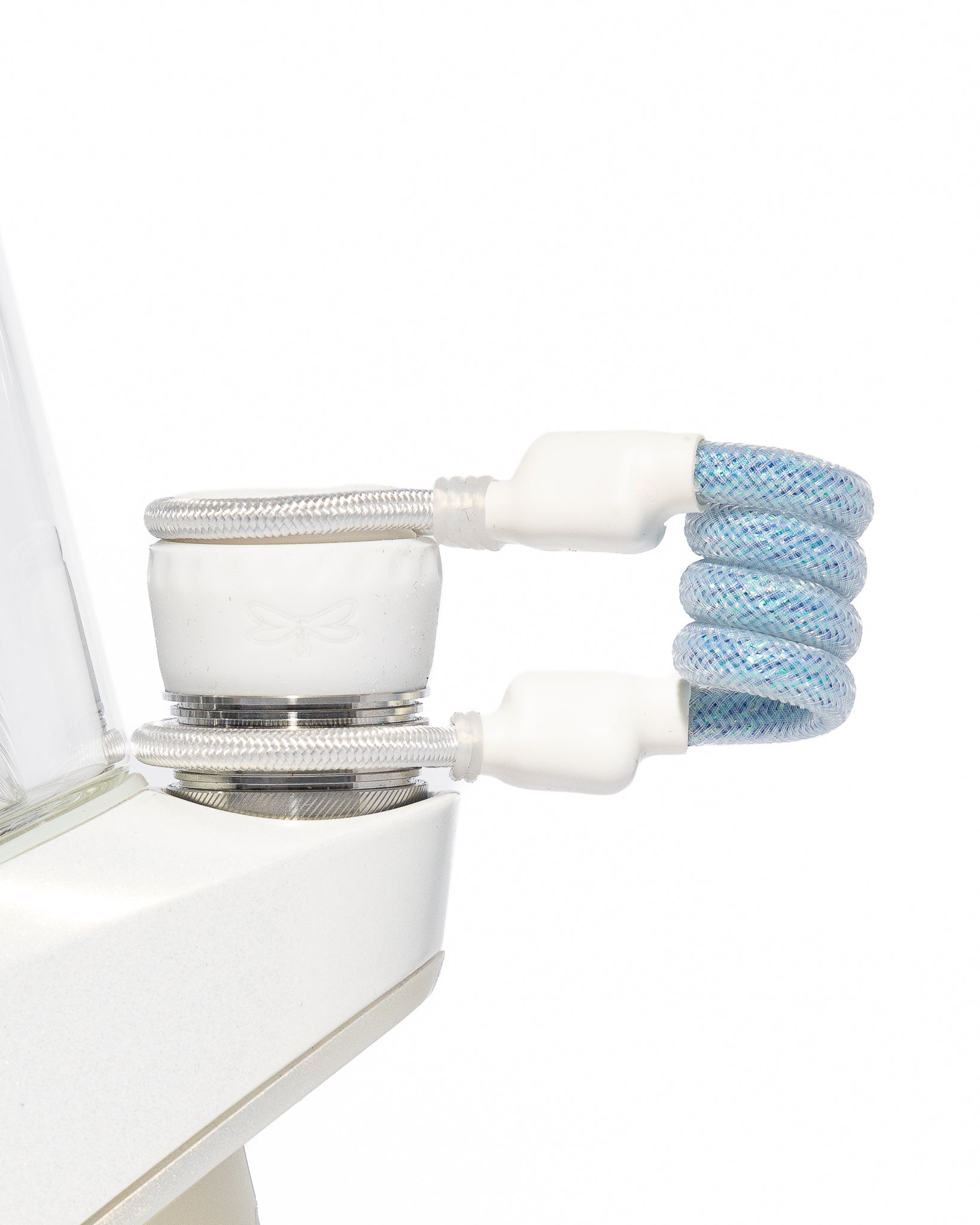 Tuff Tether - Coil Tether - Clear Sky