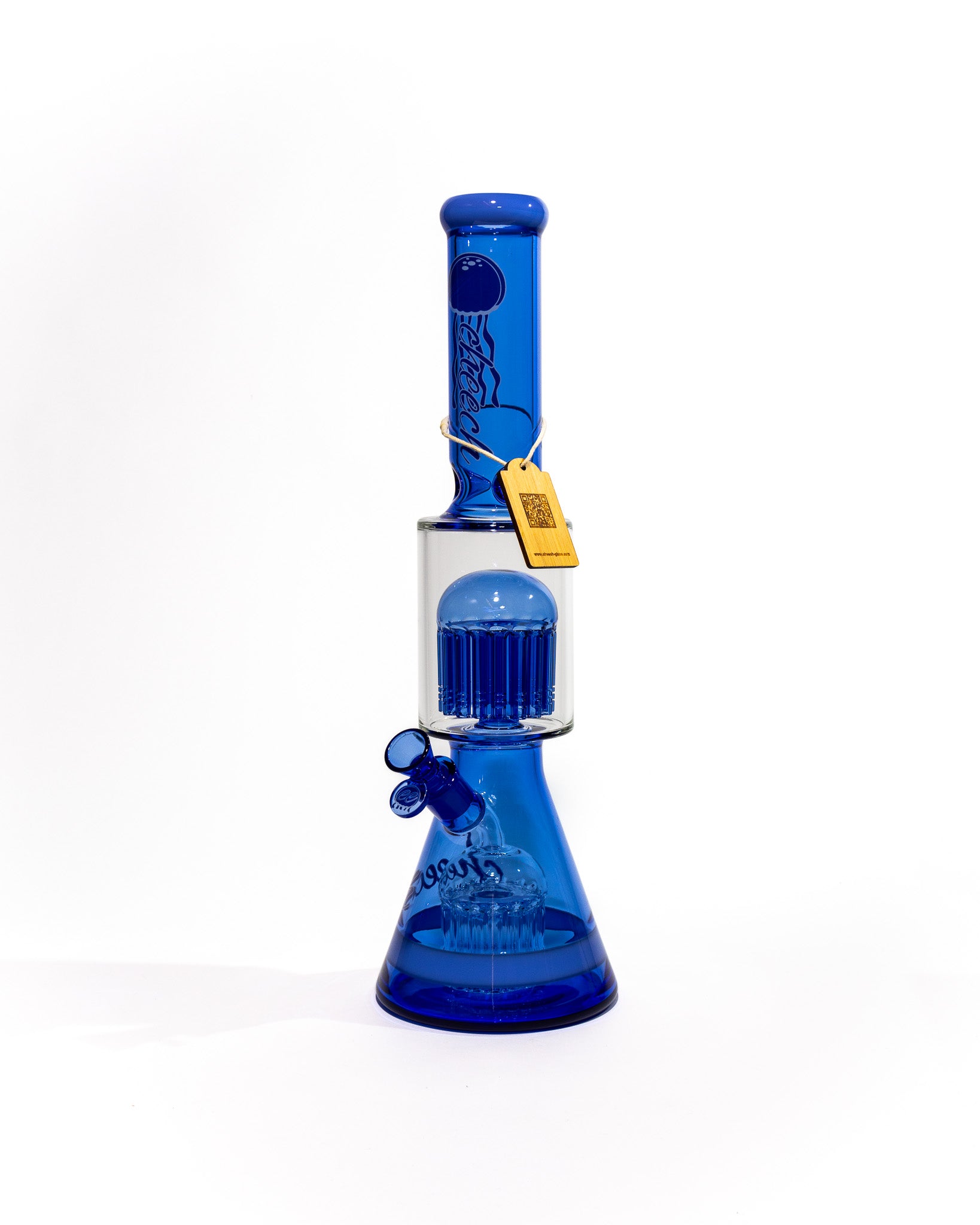 Cheech Glass - Double Trouble (Blue)