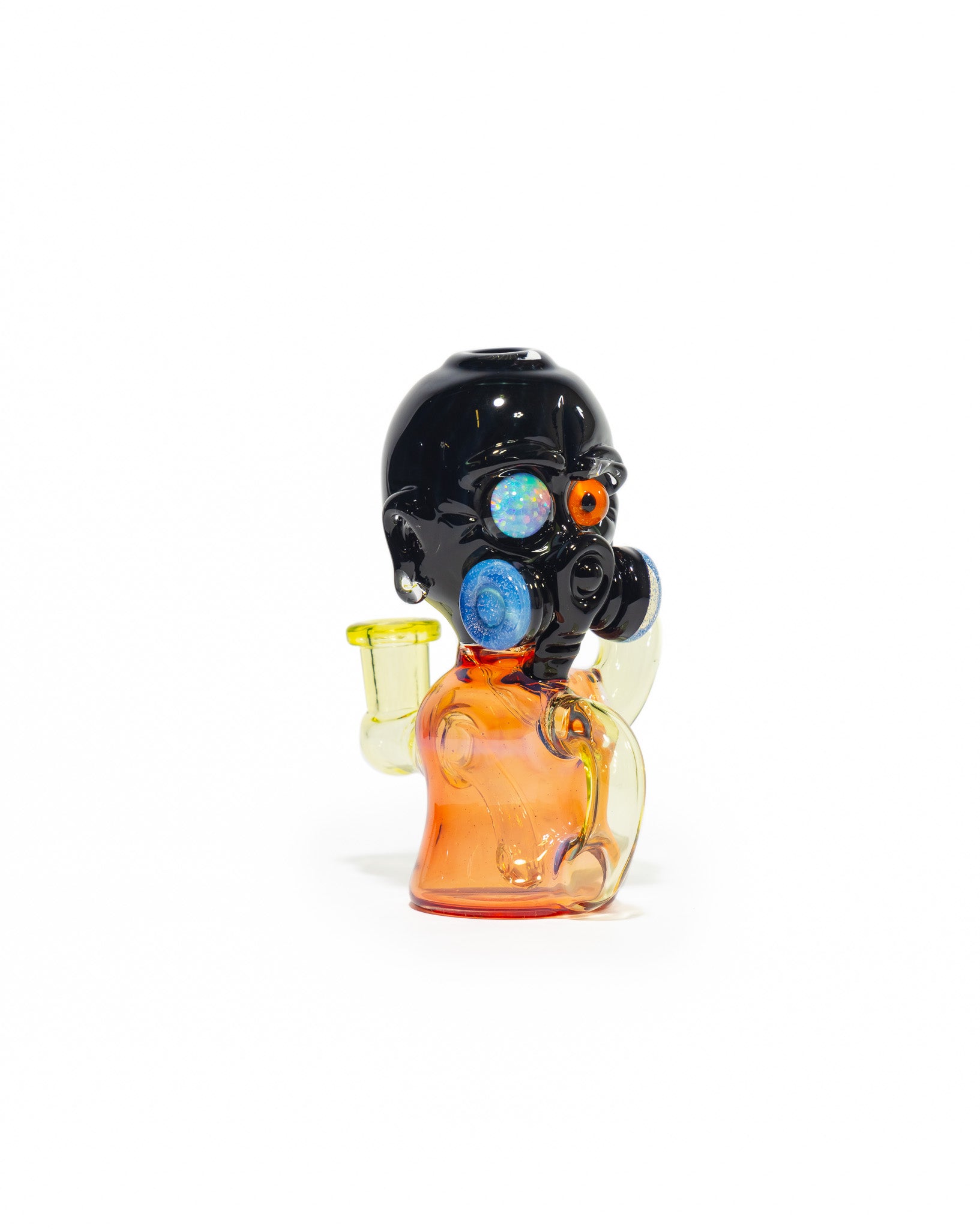Mango Glass - Engineer Recycler - Blue & Orange