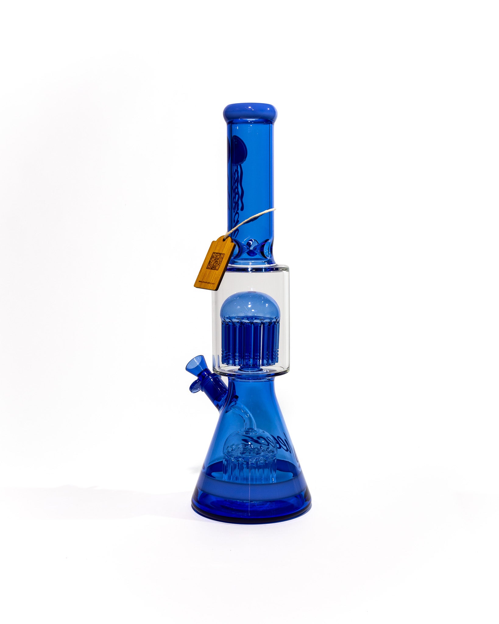 Cheech Glass - Double Trouble (Blue)