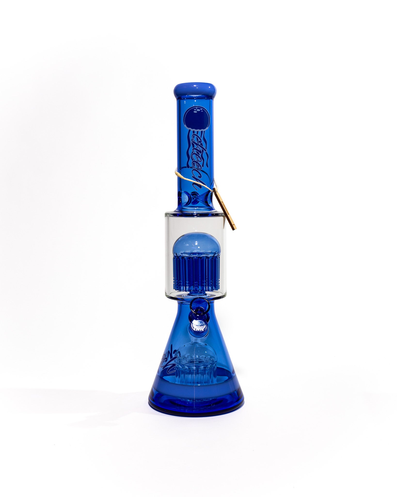 Cheech Glass - Double Trouble (Blue)