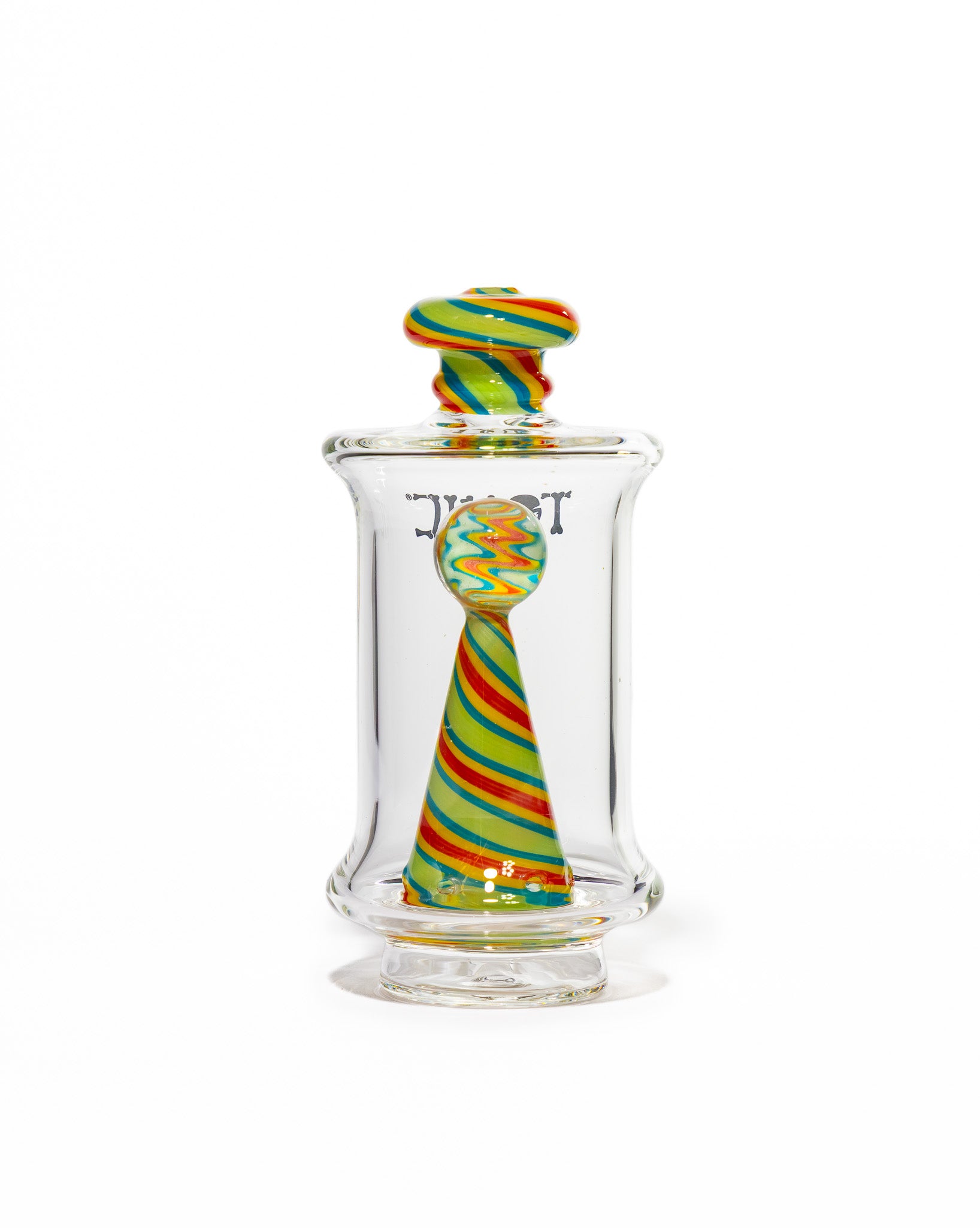 Toxic Glass - Puffco Attachment - Candyland Twist Cone