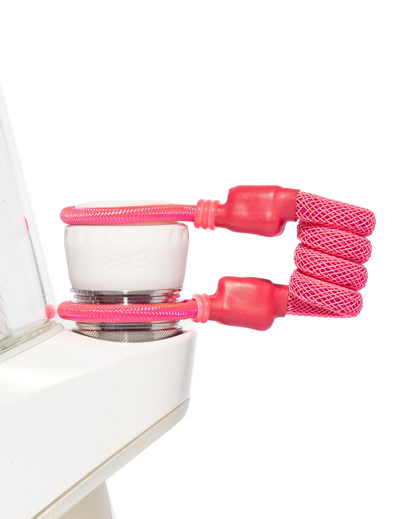Tuff Tether - Coil Tether - Pink Peep V2 (UV)