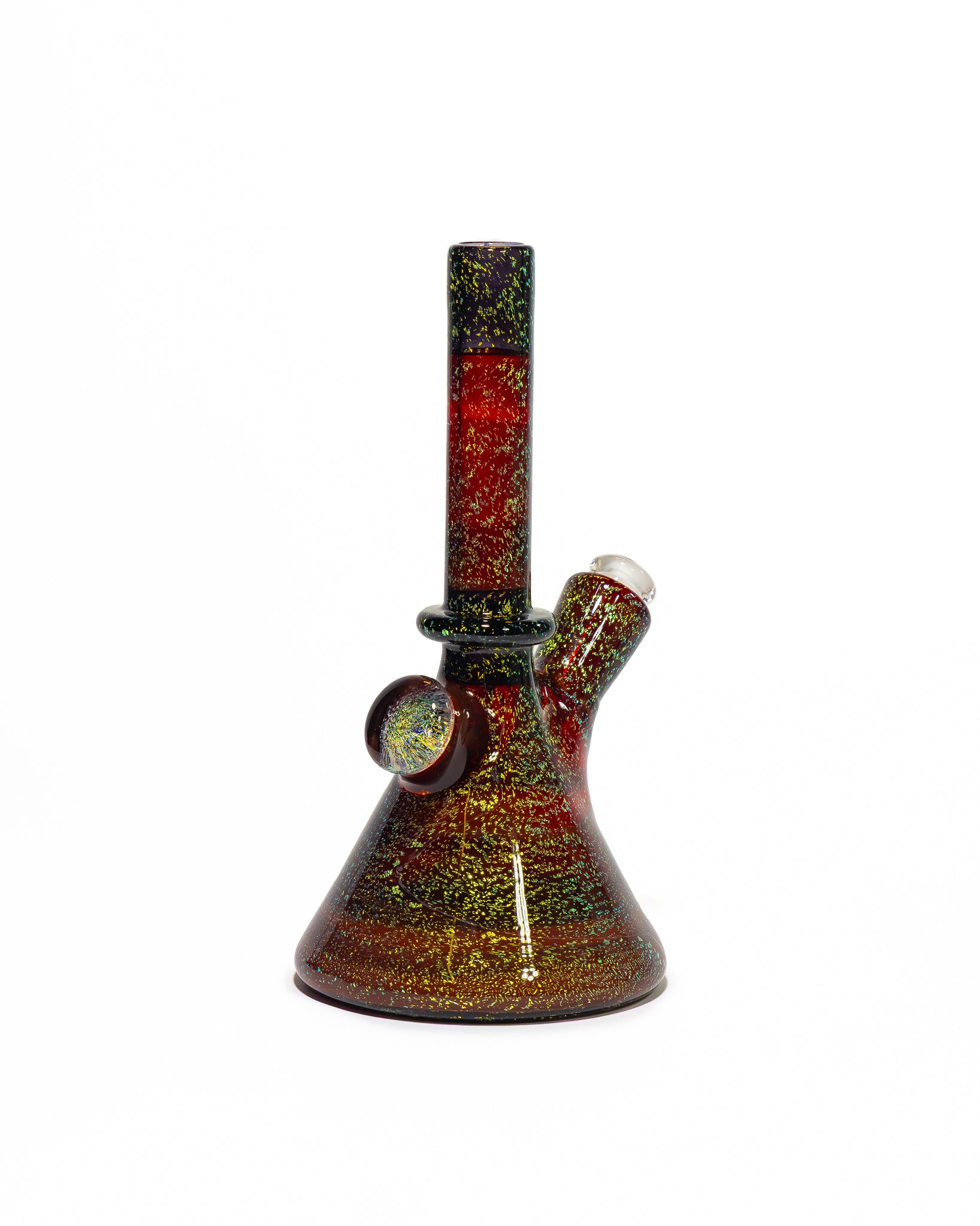 W.C. Stearns - Beaker Jammer - Red & Gold Shimmer