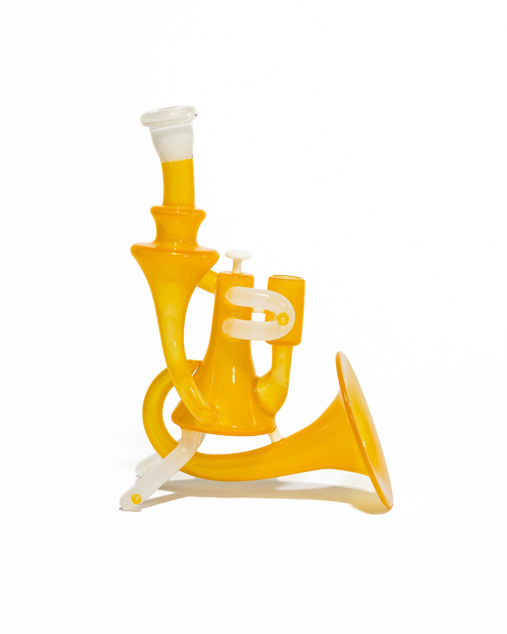 Etai Rahmil - Recycler - Orange & White Trumpet