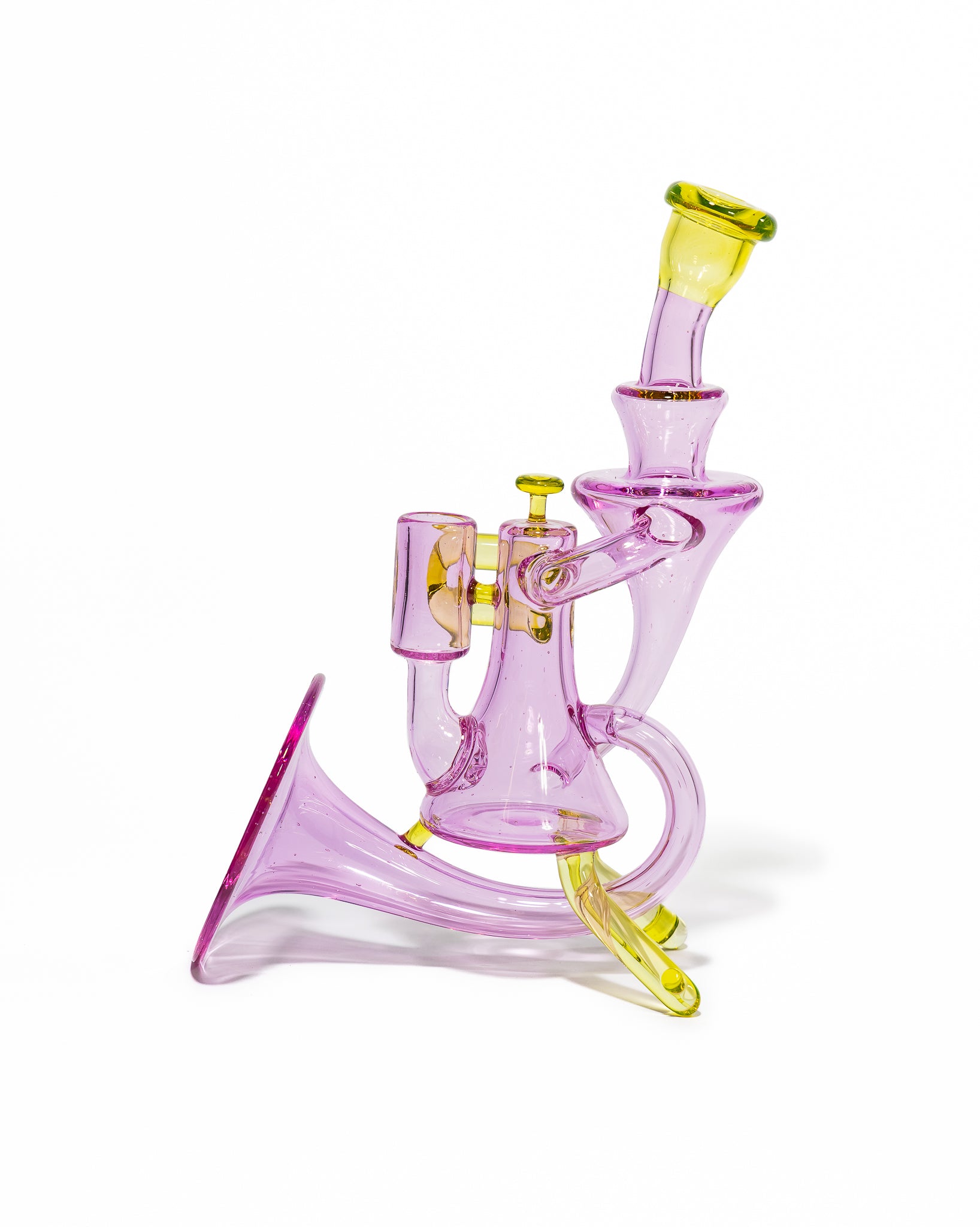 Etai Rahmil - Recycler - Pink & Yellow Trumpet