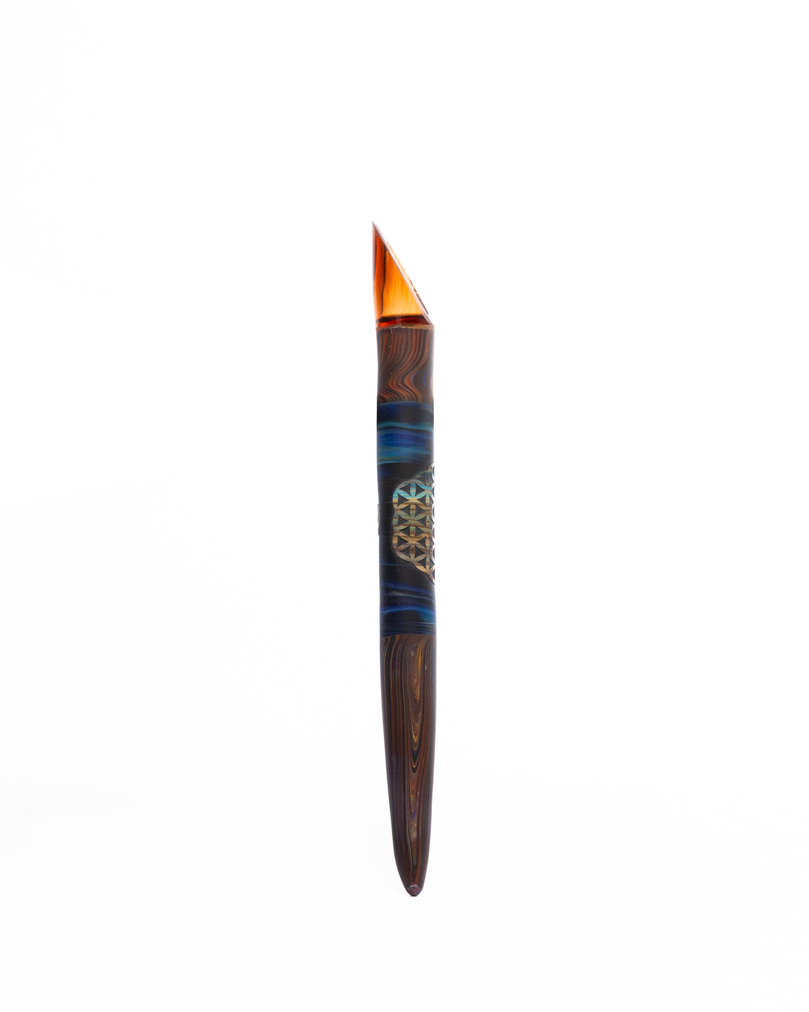 Dawg House Glass - Shovel Tool - Flower of Life