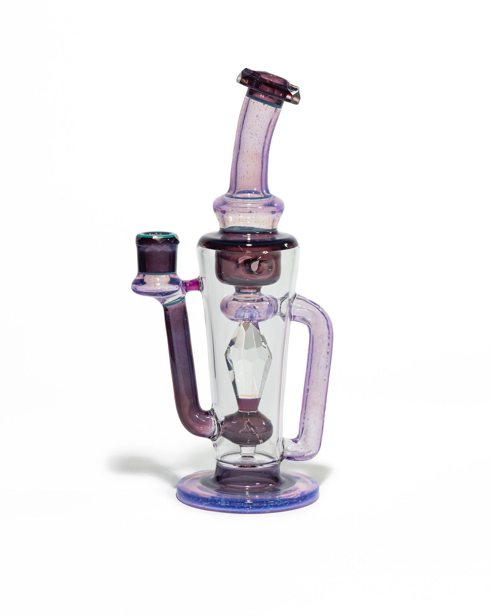 Gobs Glass - Recycler - Blue & Purple