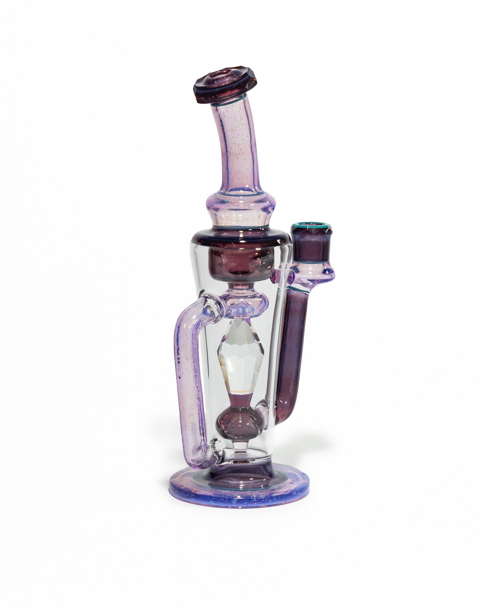 Gobs Glass - Recycler - Blue & Purple