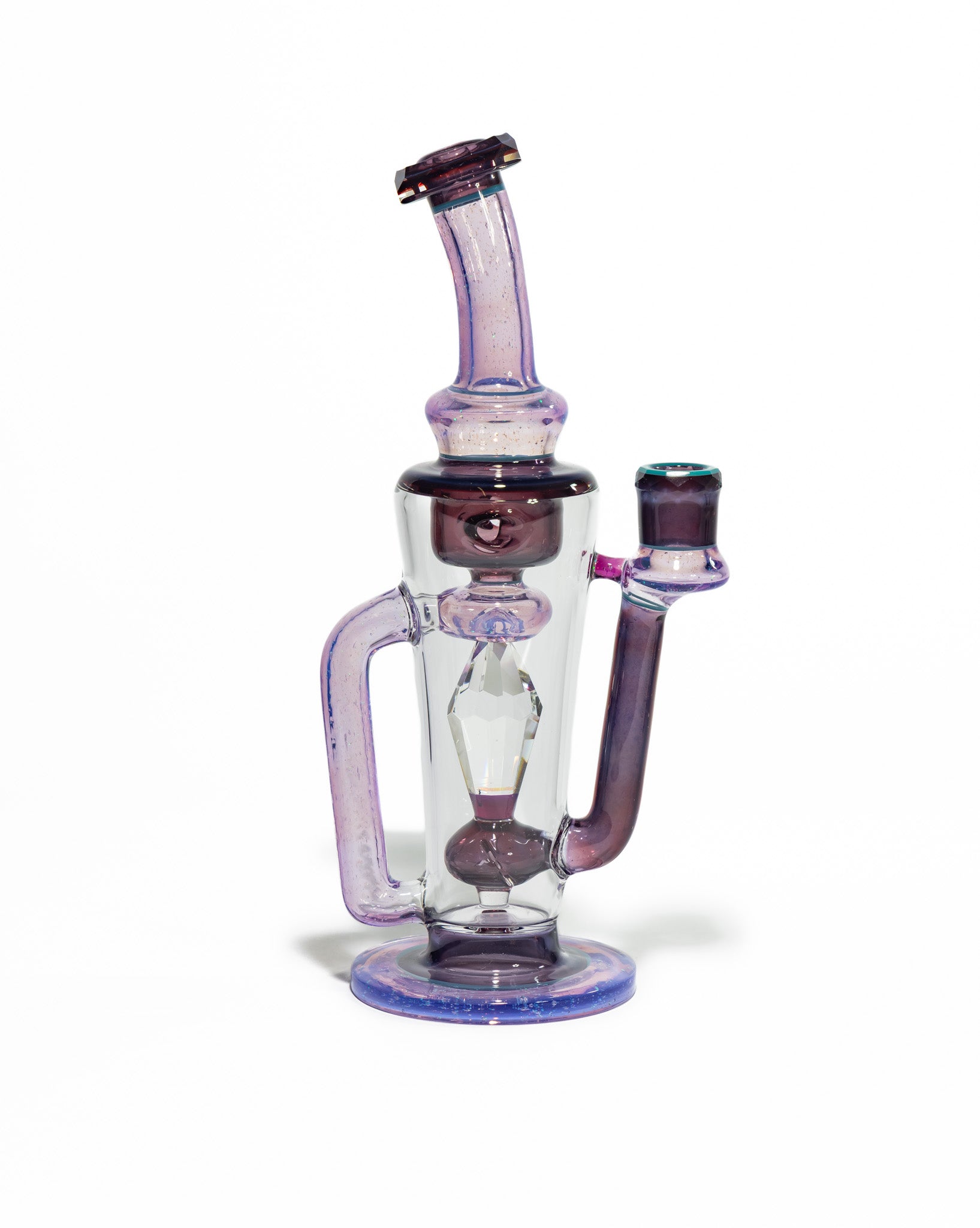 Gobs Glass - Recycler - Blue & Purple