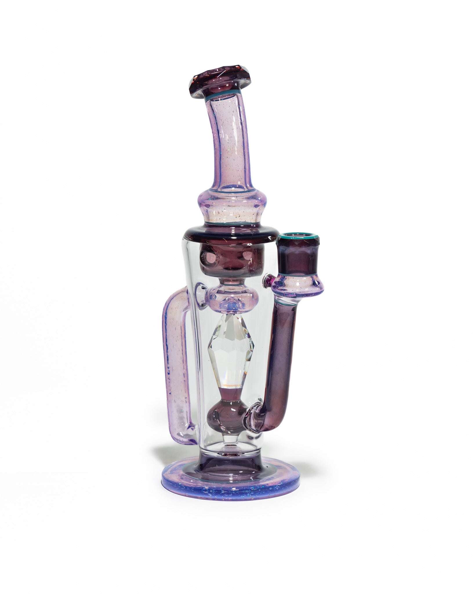 Gobs Glass - Recycler - Blue & Purple
