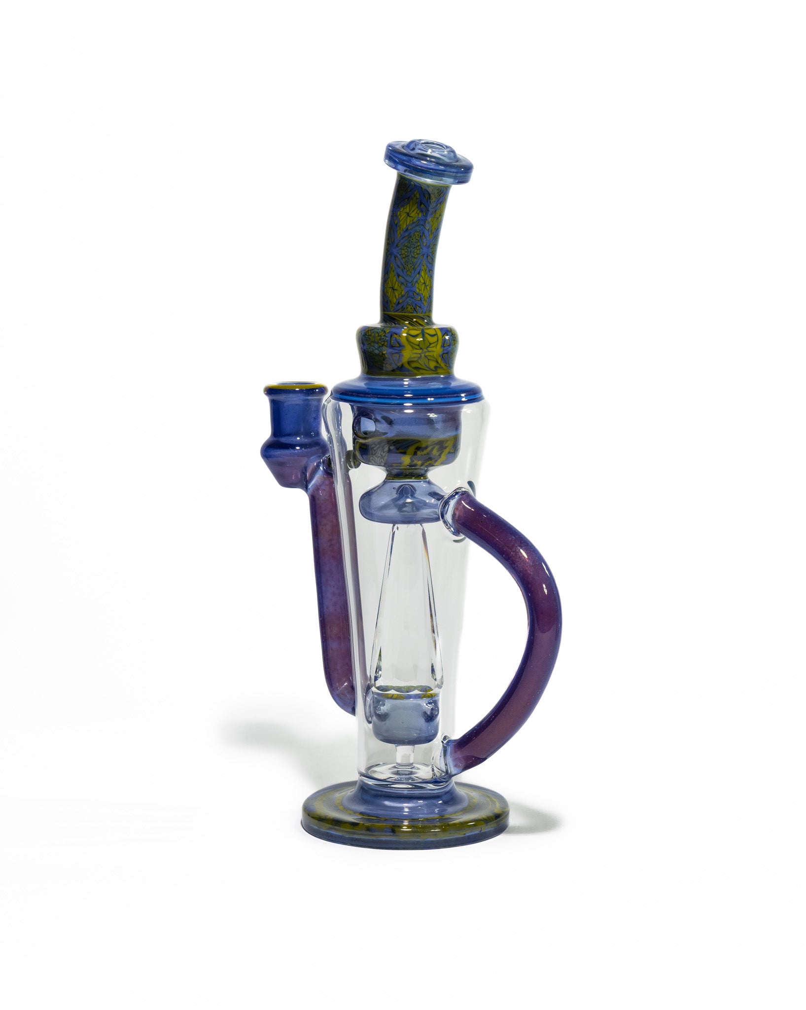 Gobs Glass - Millie Recycler - Blue & Green