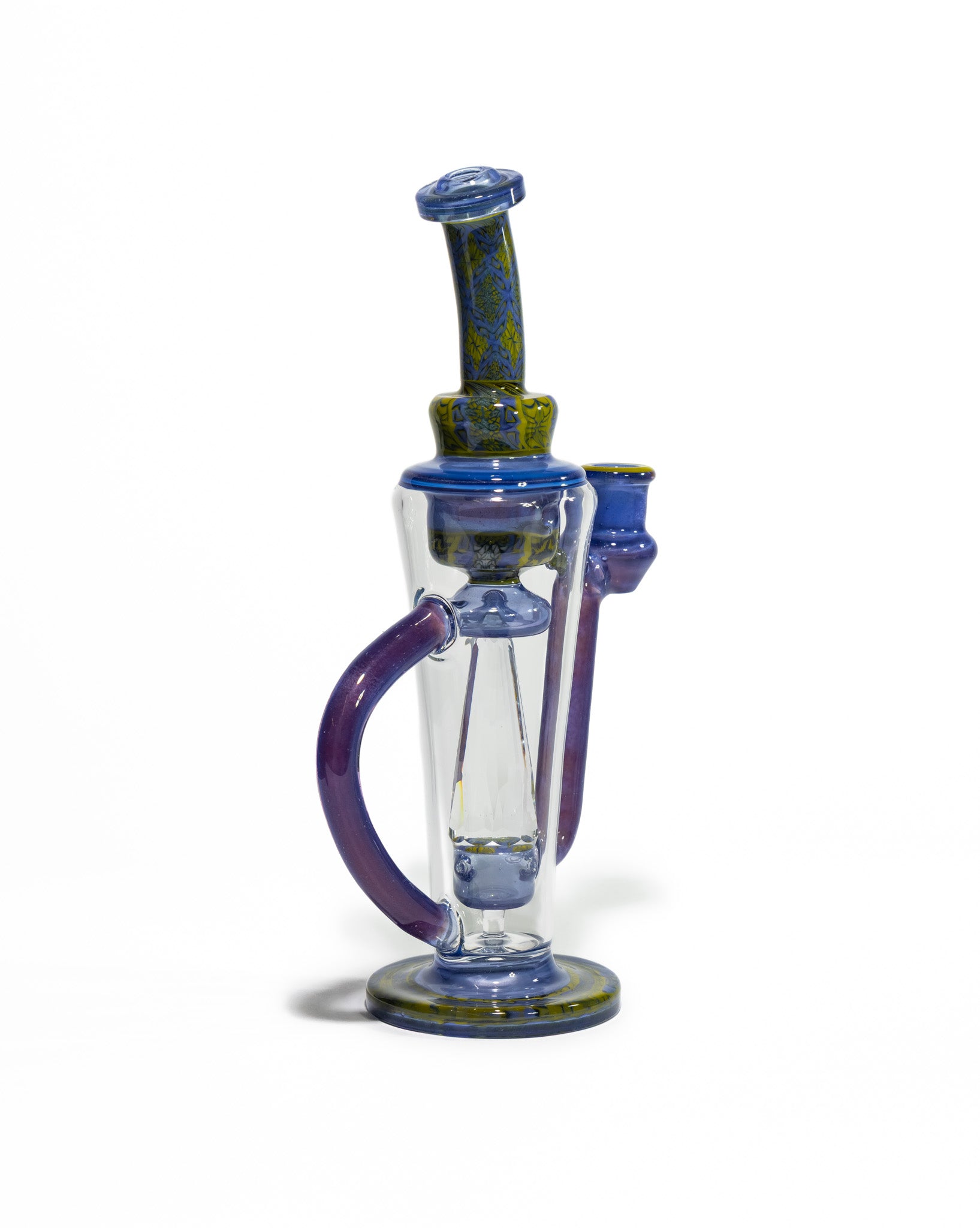 Gobs Glass - Millie Recycler - Blue & Green